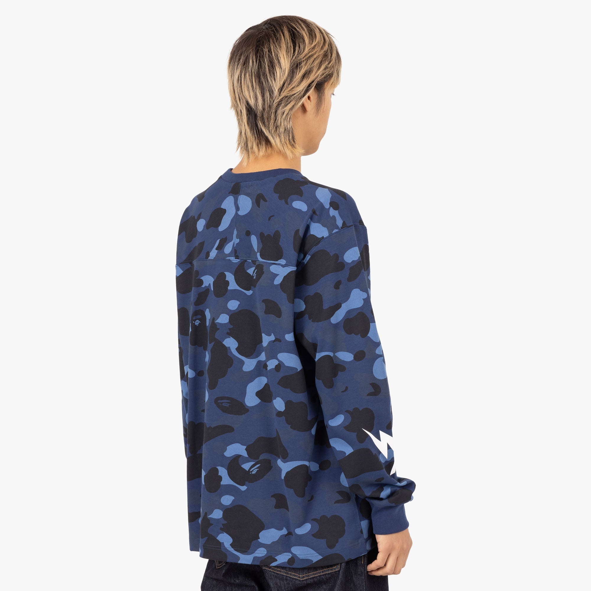 BAPE Color Camo Long Sleeve / Navy