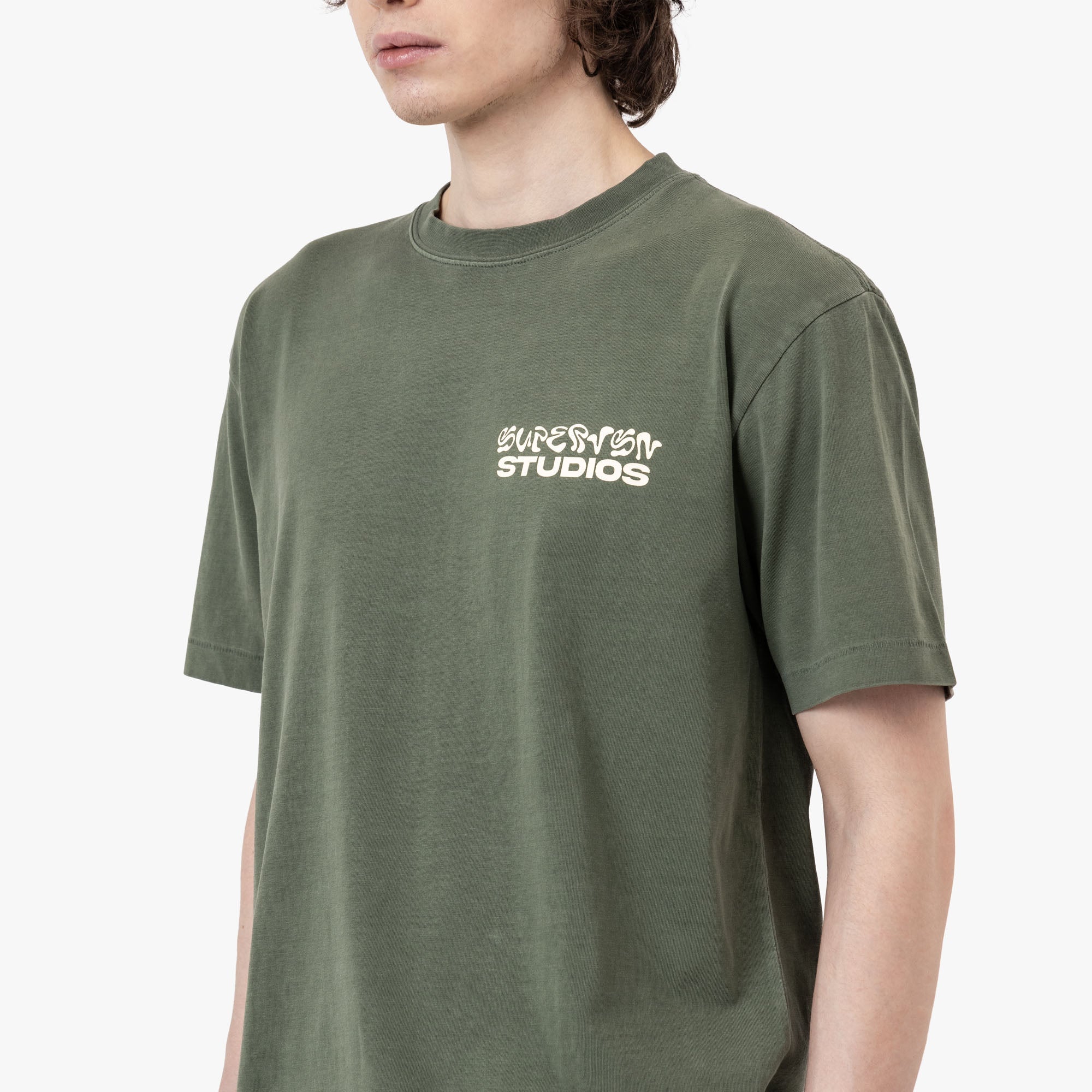 Supervsn Adinkra Studio T-Shirt / Moss