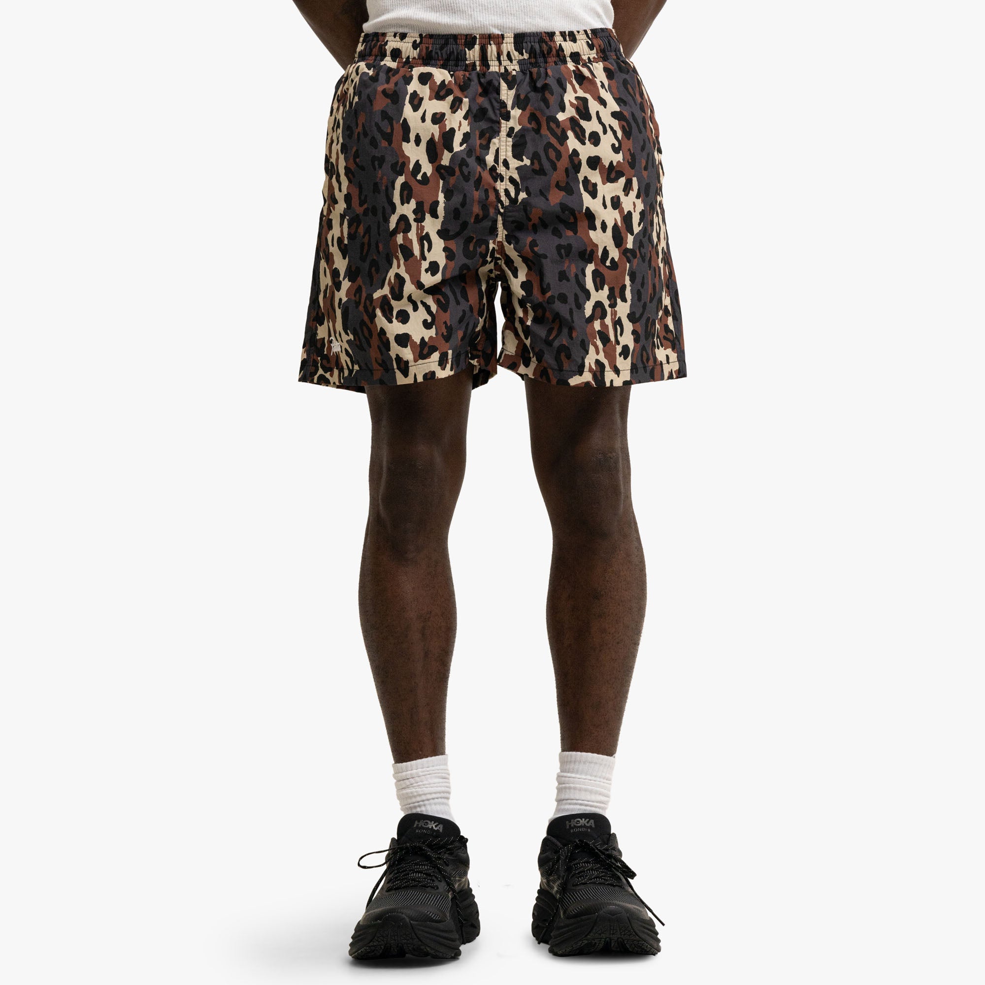 Patta City Leopard Swim Shorts Tornado