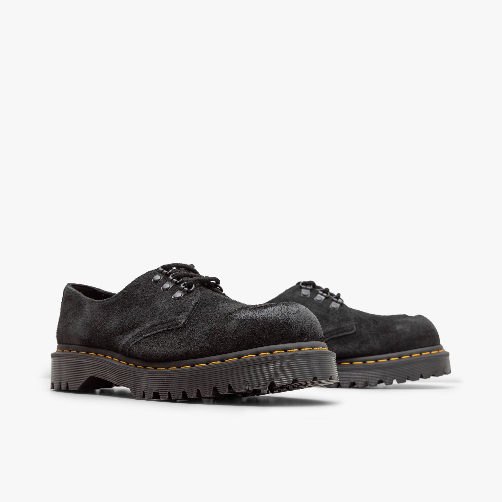 Dr. Martens 1461 Hairy Suede Black