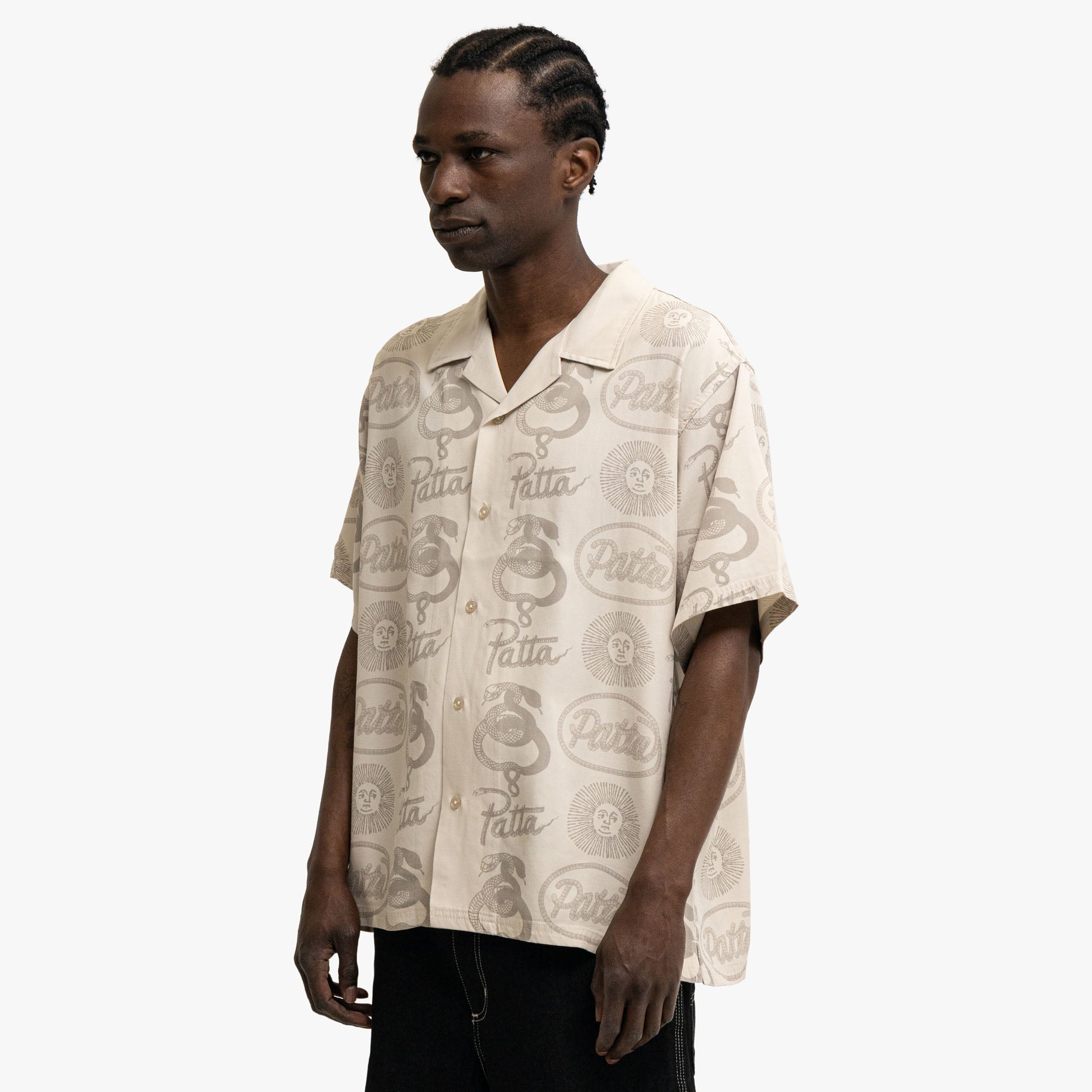 Patta Serpentes Summer Shirt Pumice Stone