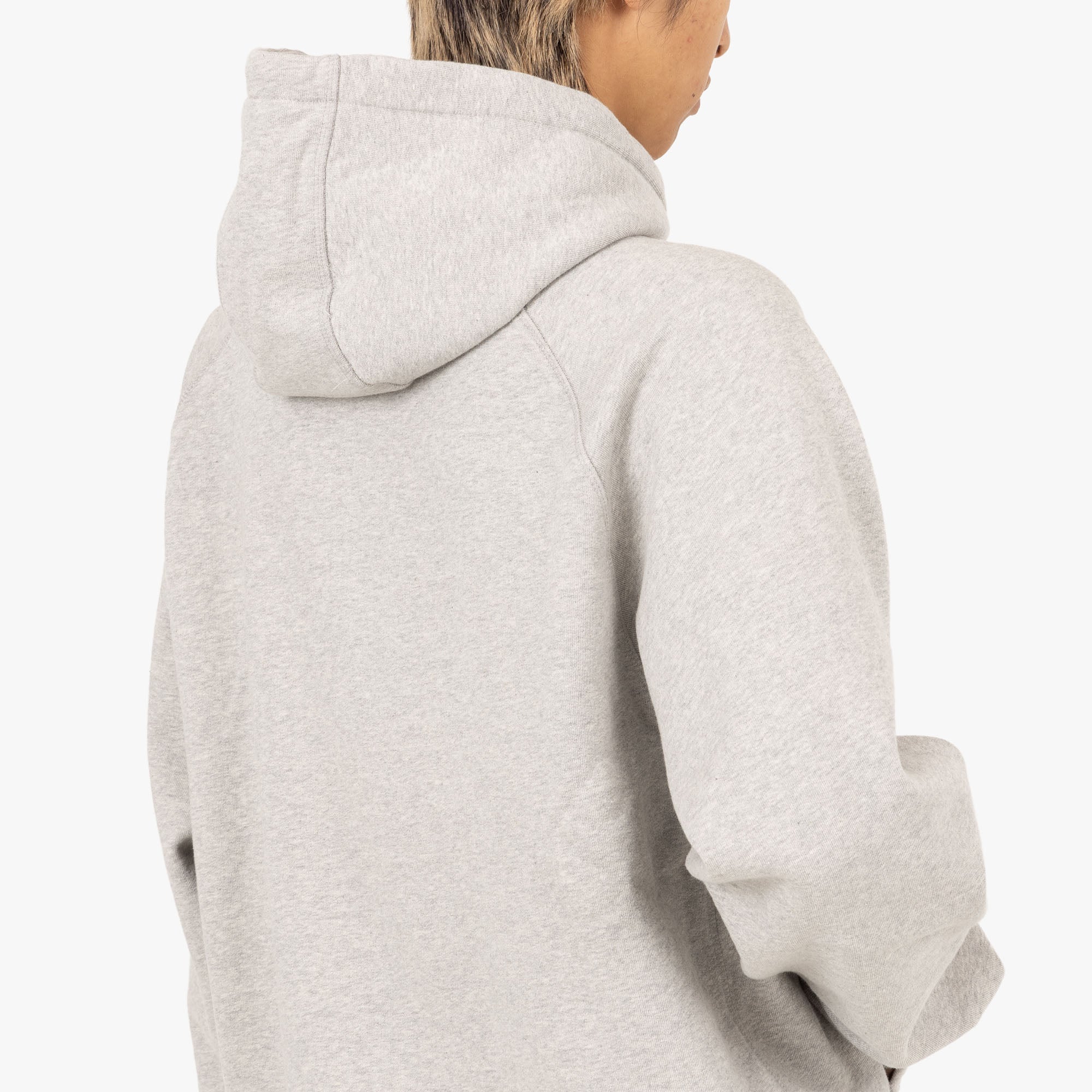 by Parra Blob Logo Hooded Sweatshirt / Heather Grey