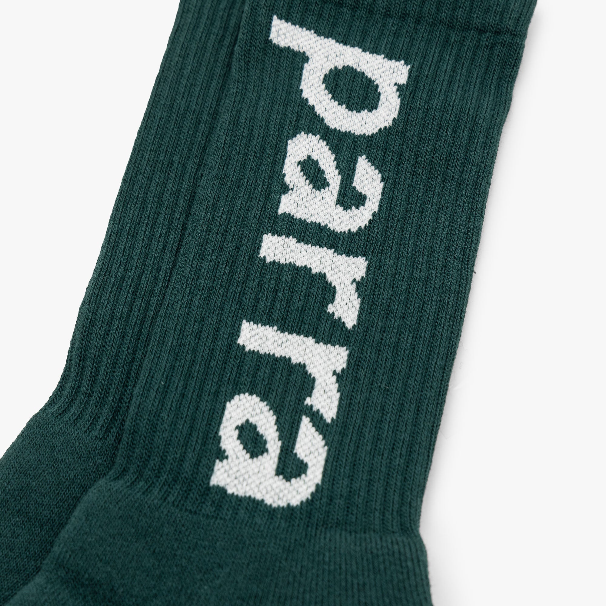 by Parra Lower Case Socks Pine Green
