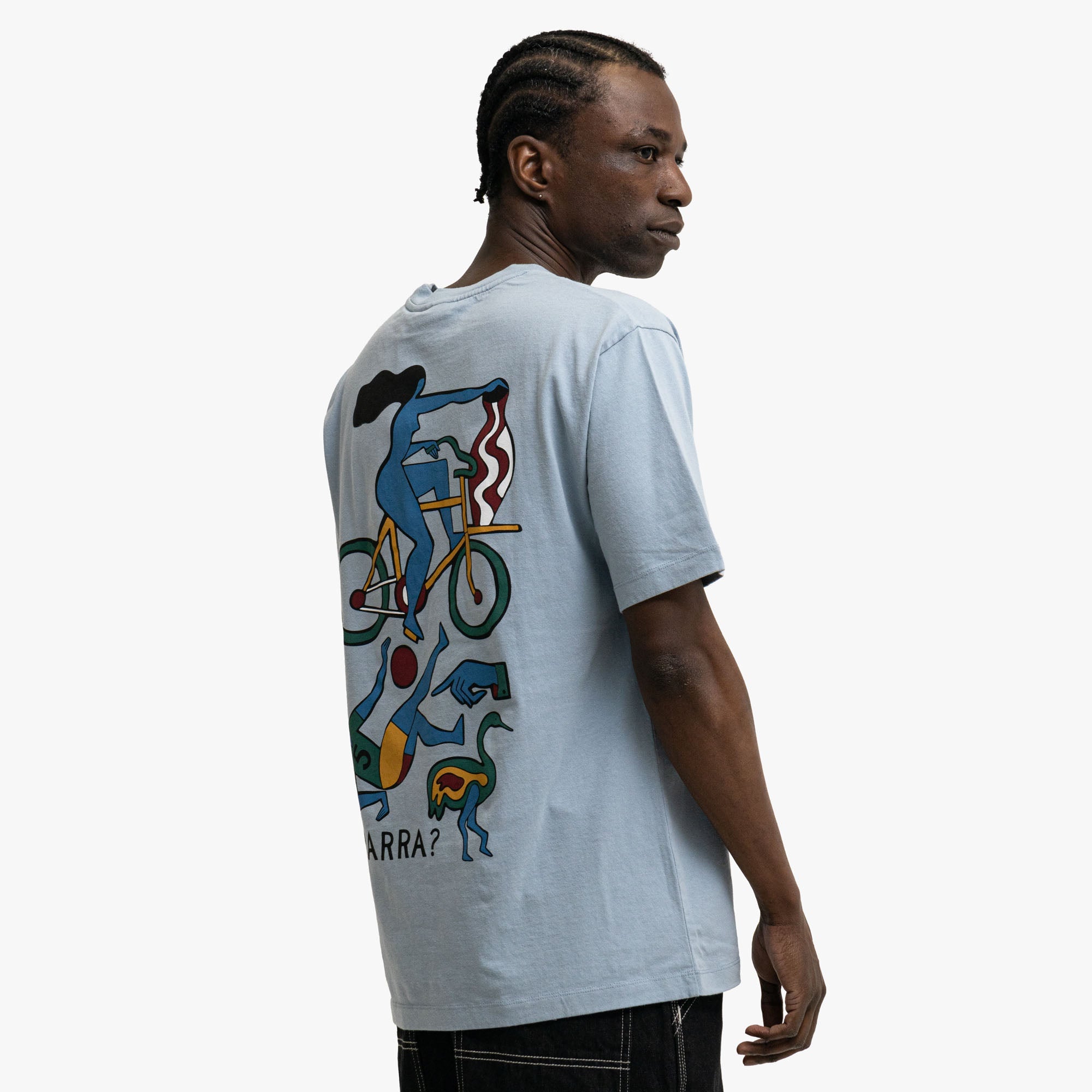 By Parra Delivery T-Shirt Light Blue