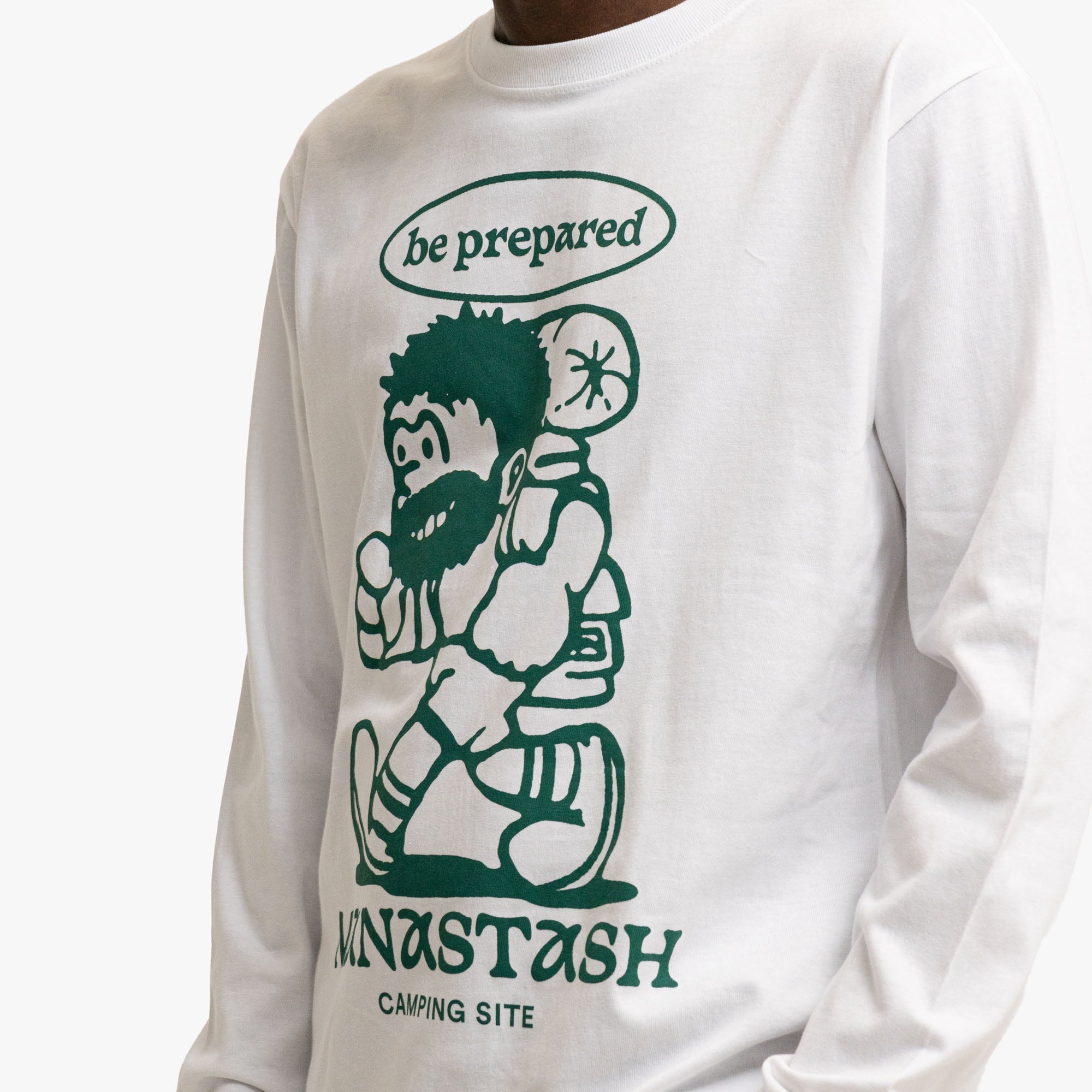 Manastash Prepared Longsleeve White