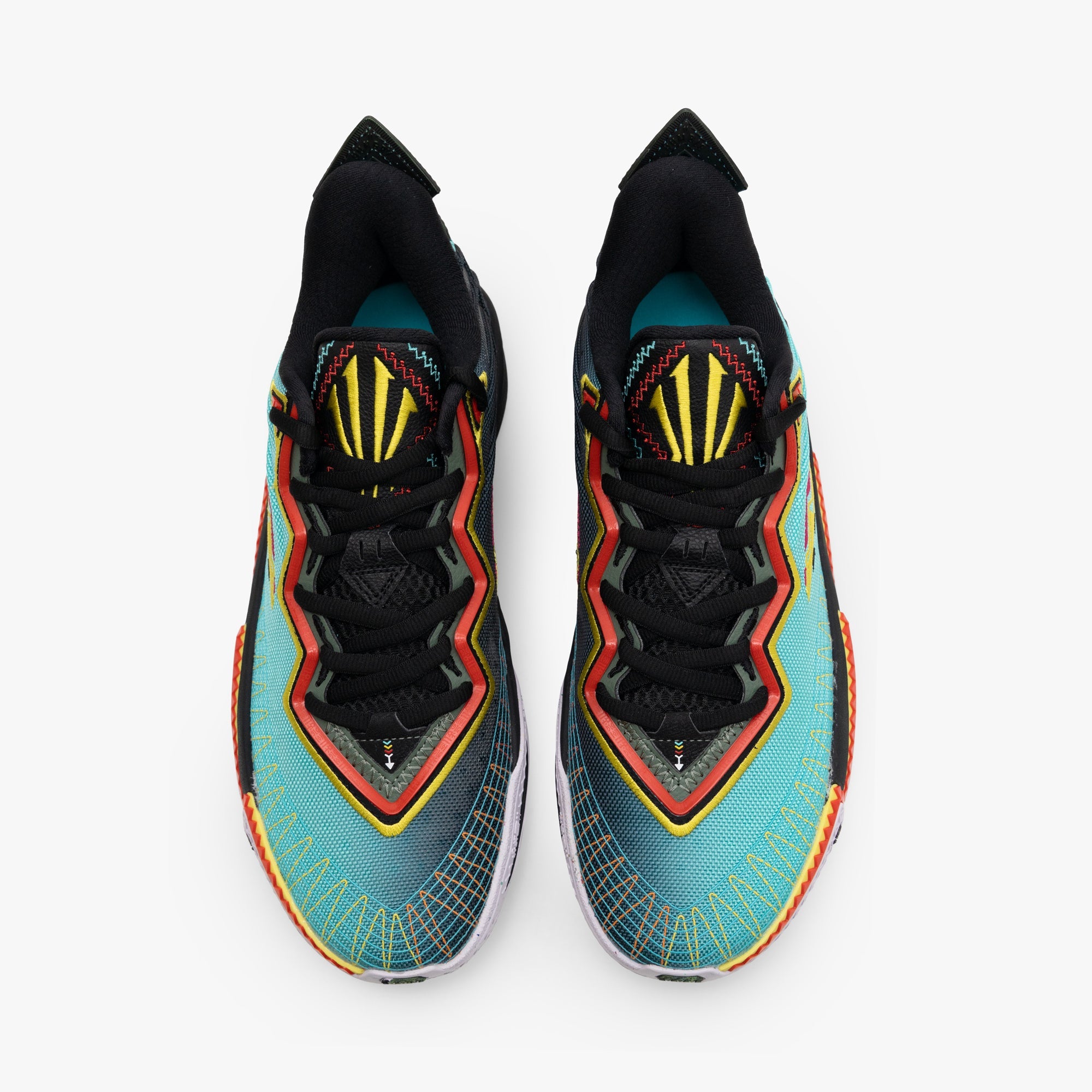 ANTA KAI 2 Retro 90 Teal / Black - Orange