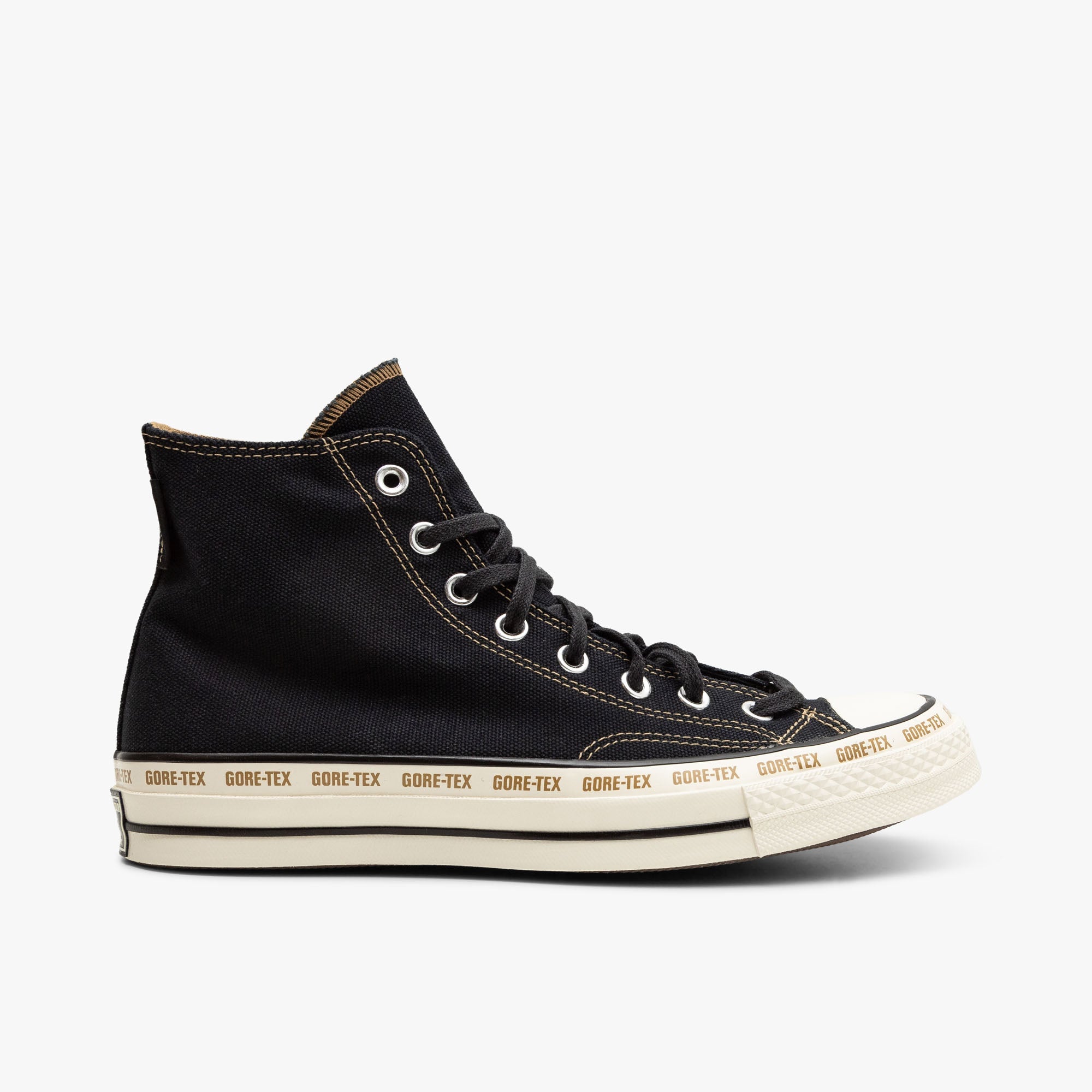 Converse Chuck 70 Hi GTX Black / Toadstool Tan - Egret