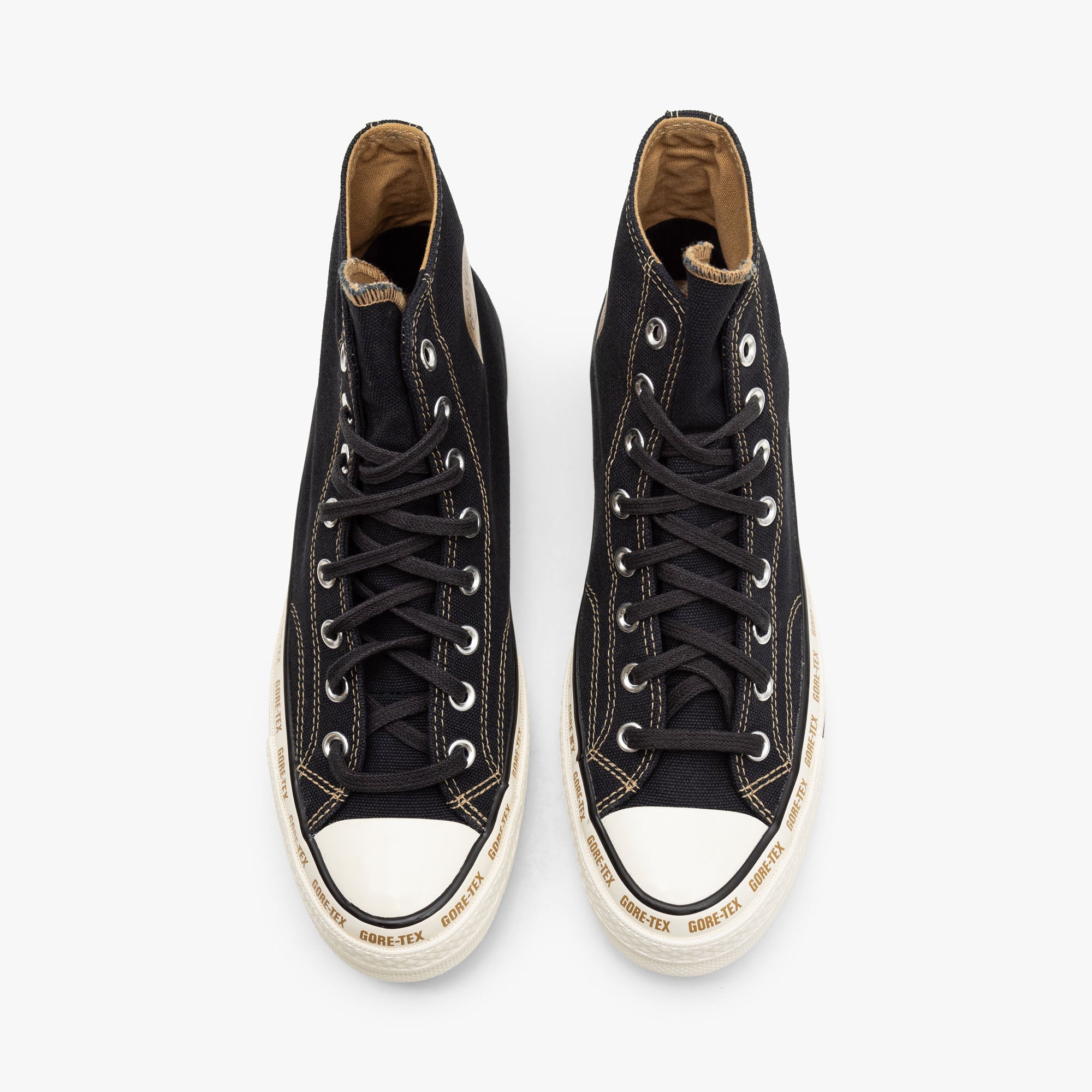 Converse Chuck 70 Hi GTX Black / Toadstool Tan - Egret