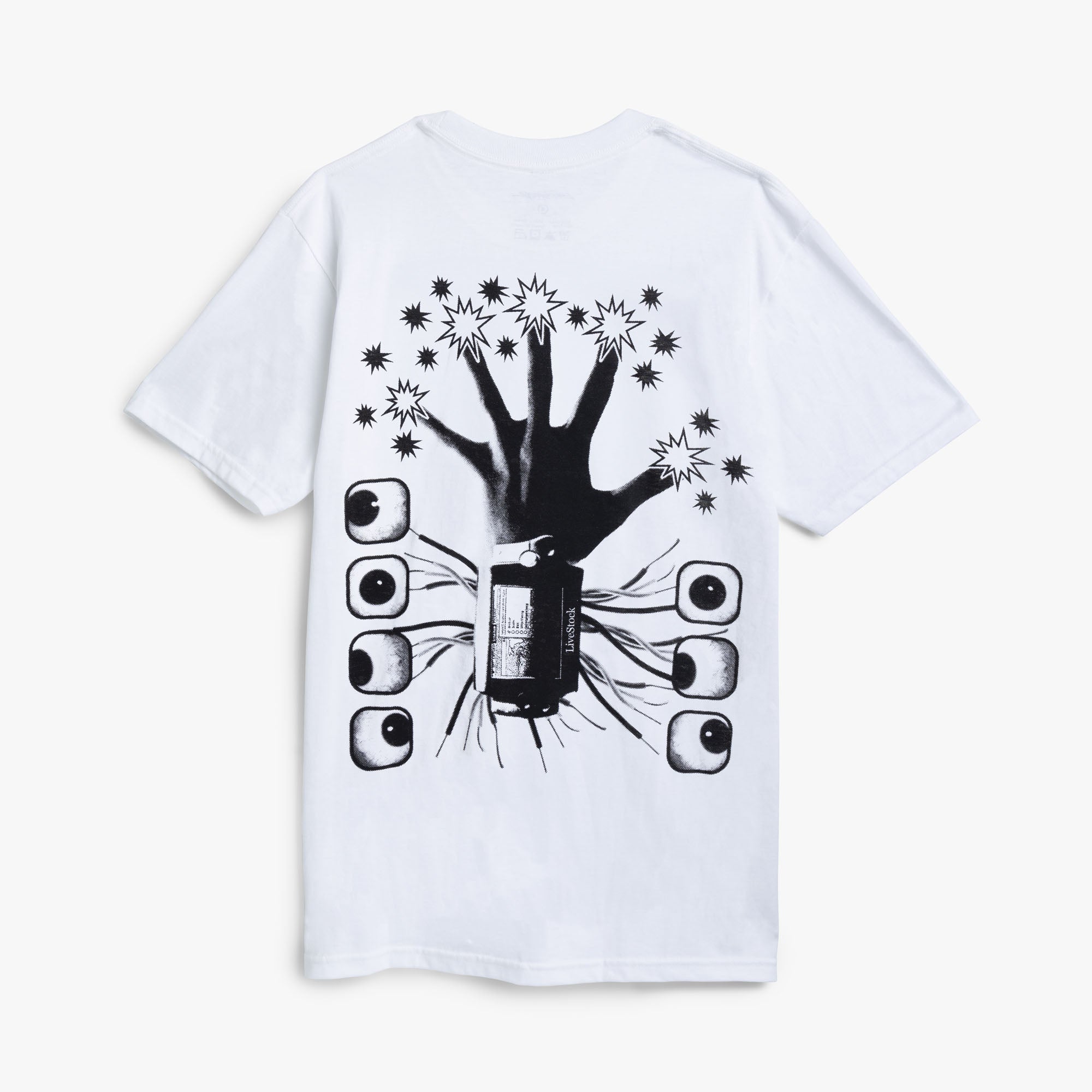 Livestock Chain Logo Early Adopter T-shirt / White