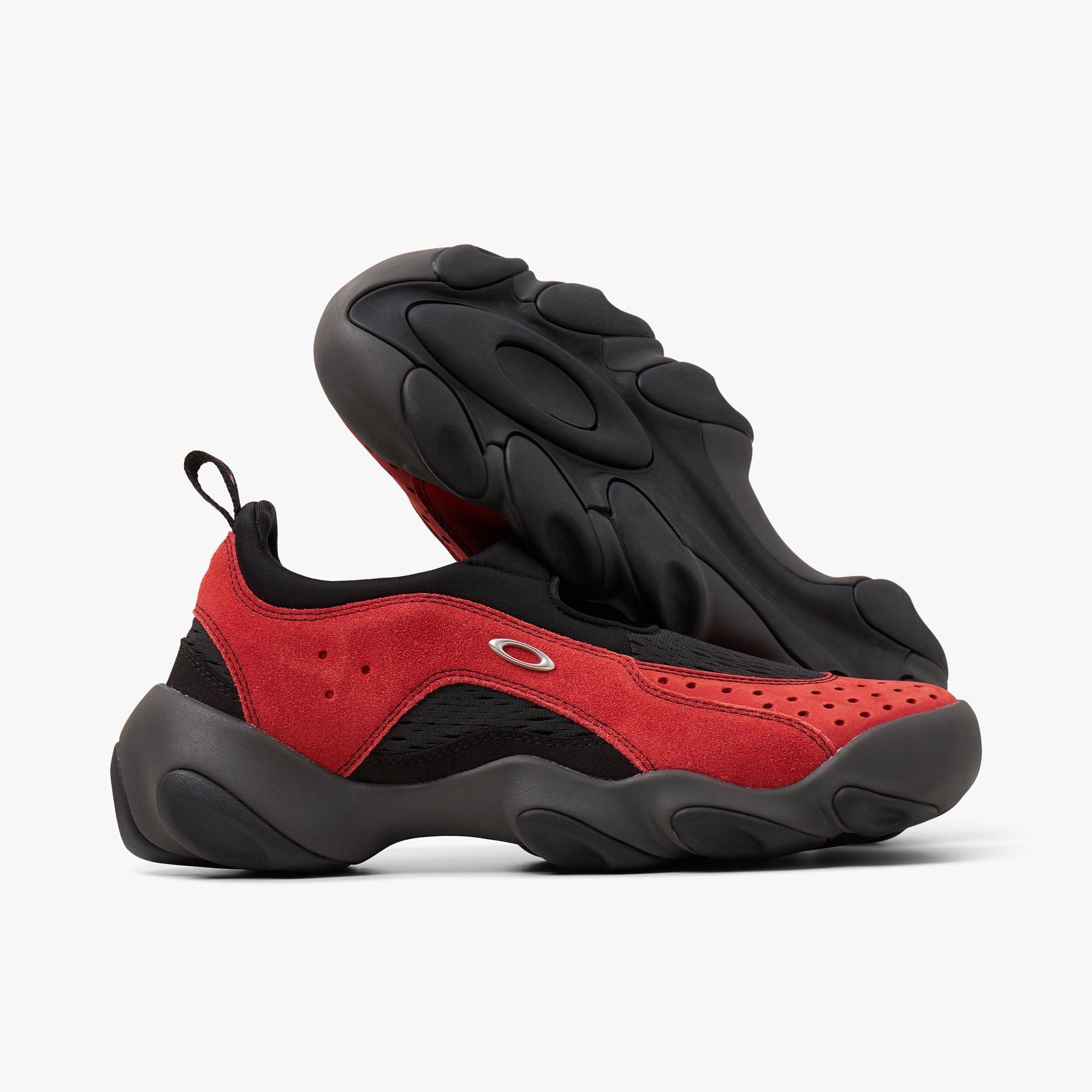 Oakley Factory Team Suede Flesh Sandal Lava / Black