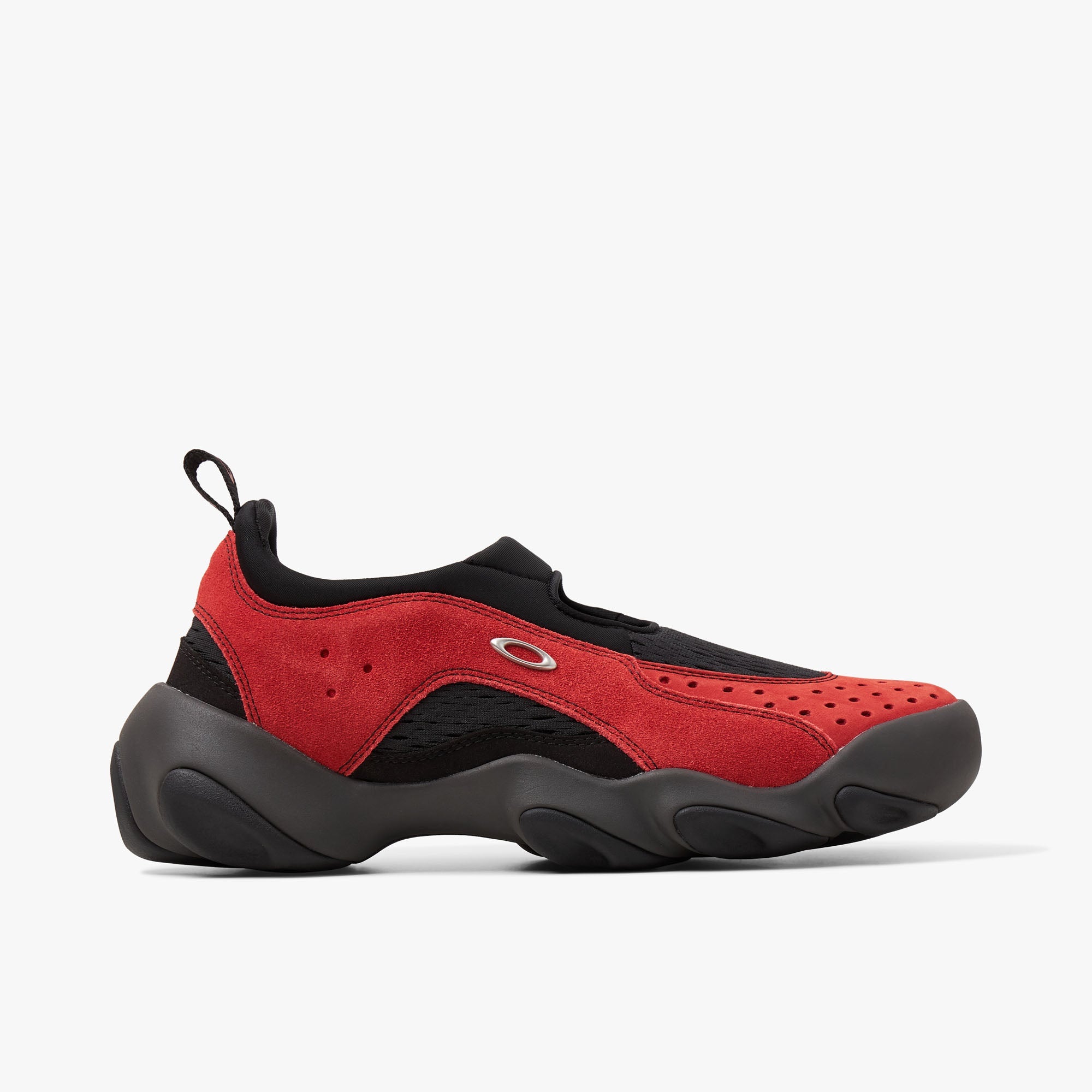 Oakley Factory Team Suede Flesh Sandal Lava / Black