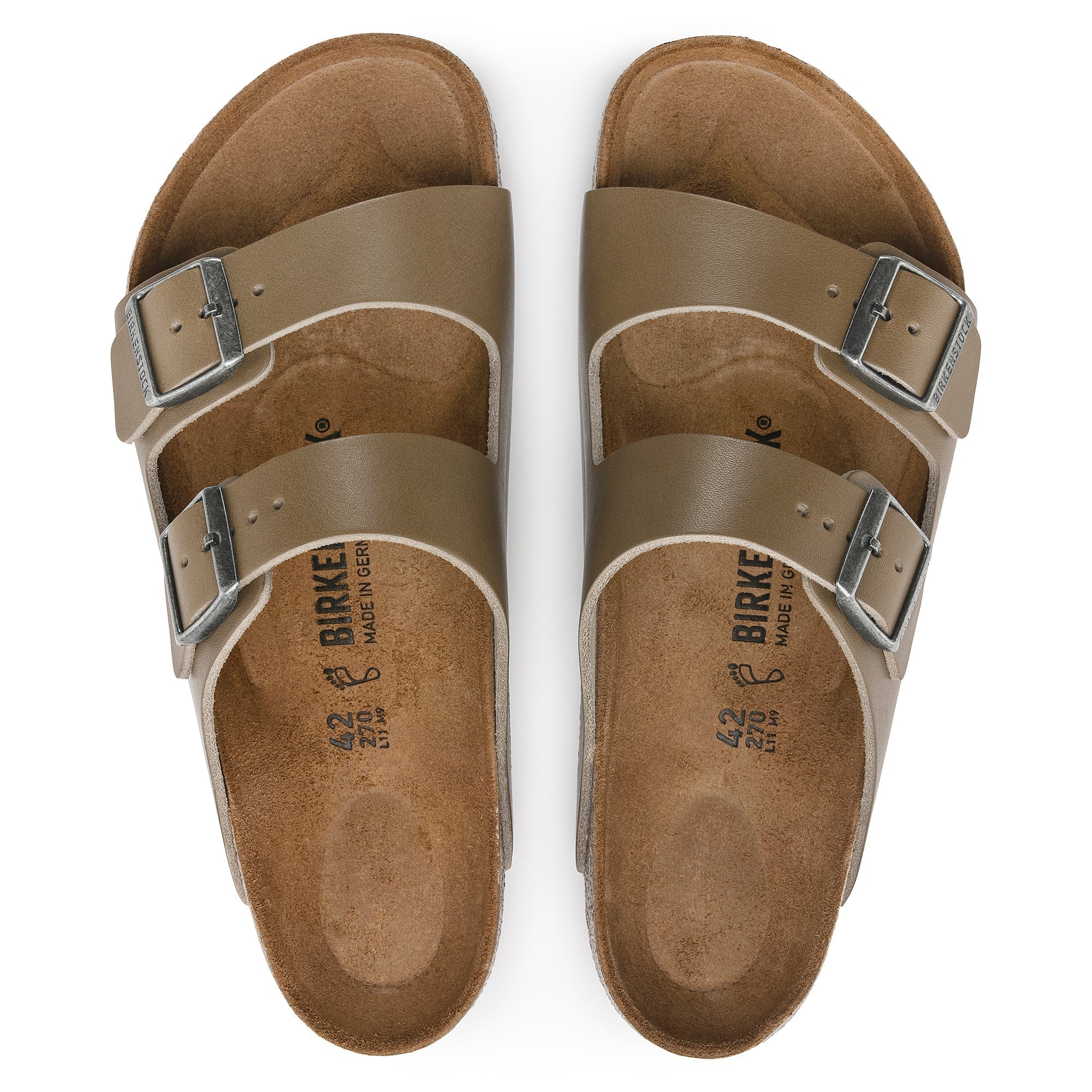 MEN'S BIRKENSTOCK ARIZONA | VINTAGE WOOD / FADED KHAKI