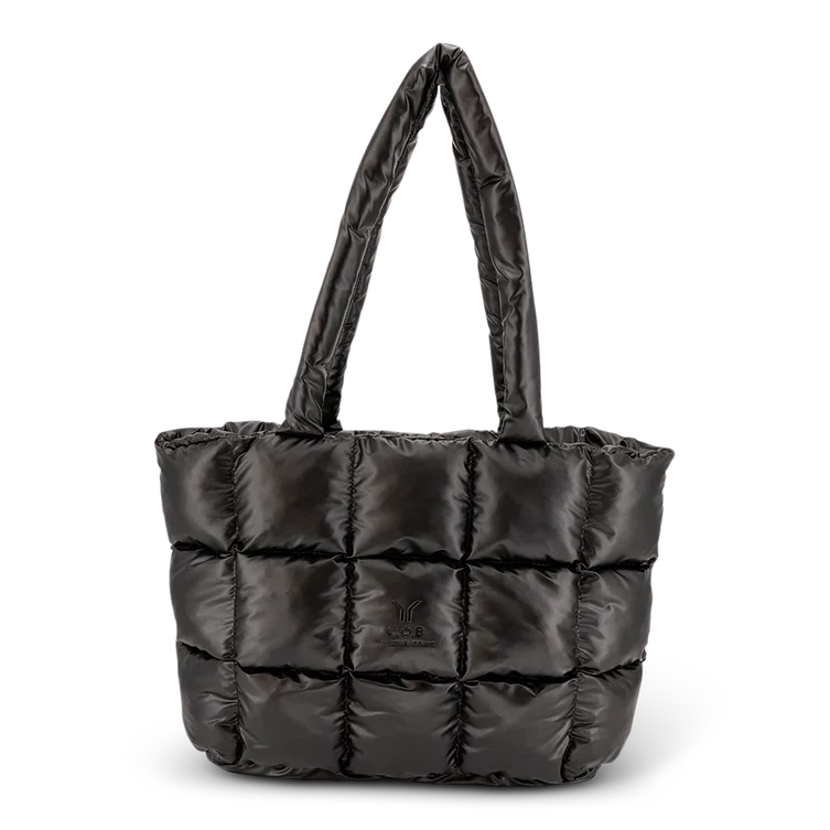 C.O.B by CULTURE OF BRAVE BIGTIME TOTE HANDBAG | BLACK
