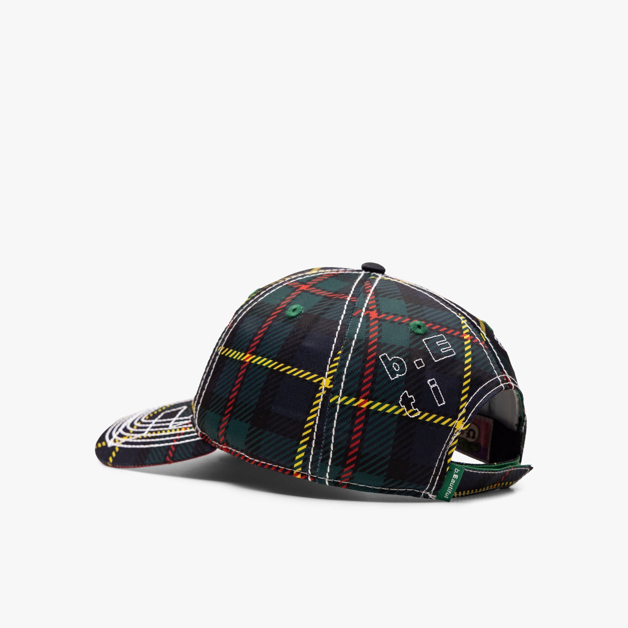 b.Eautiful Vapor 6 Panel Hat / MacLeod Tartan