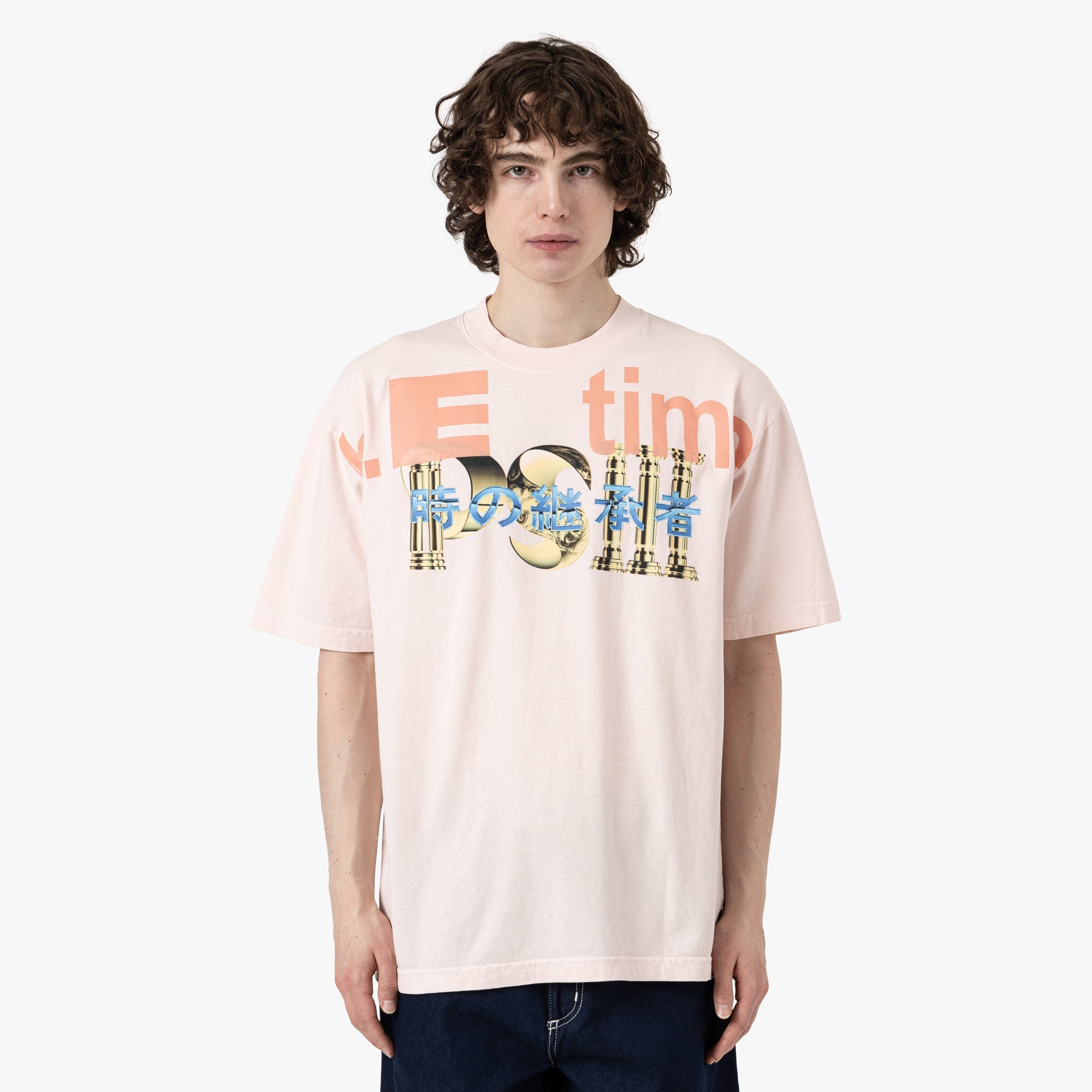 b.Eautiful b.E Time T-Shirt / Light Pink