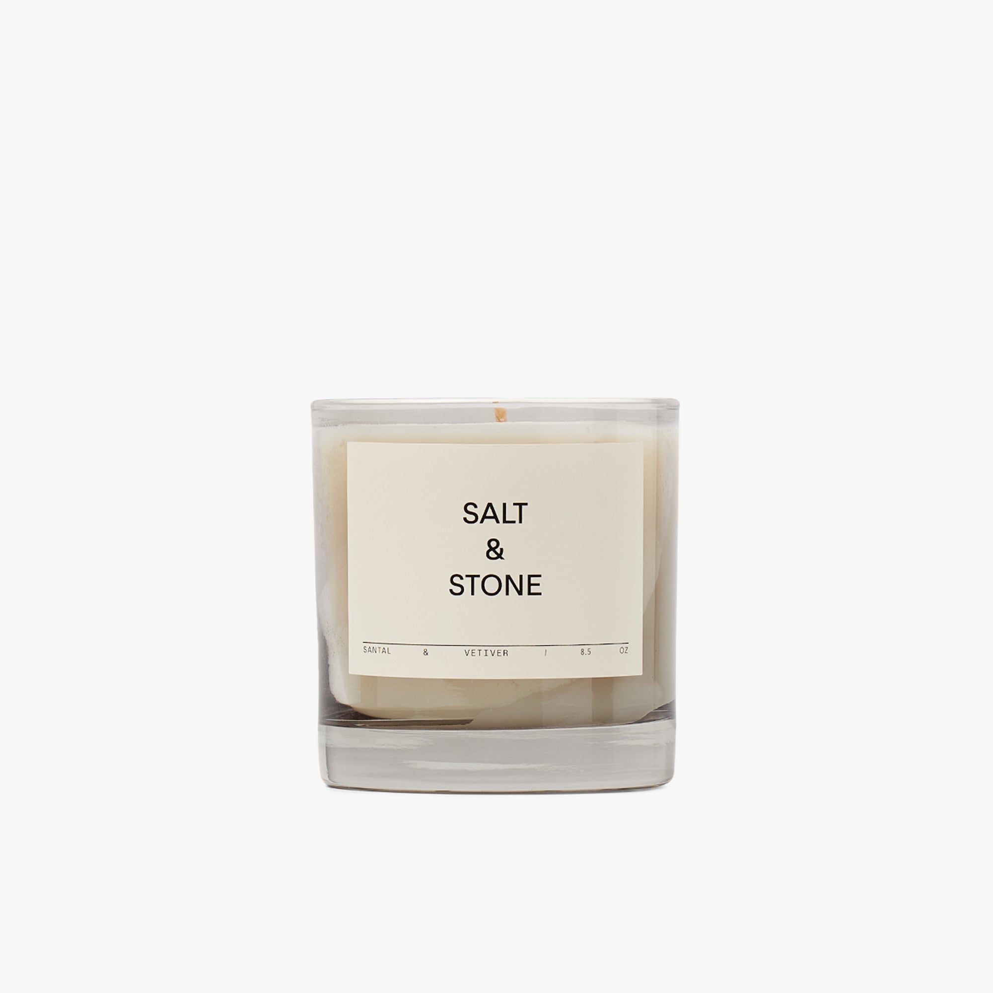 SALT & STONE Candle / Santal & Vetiver