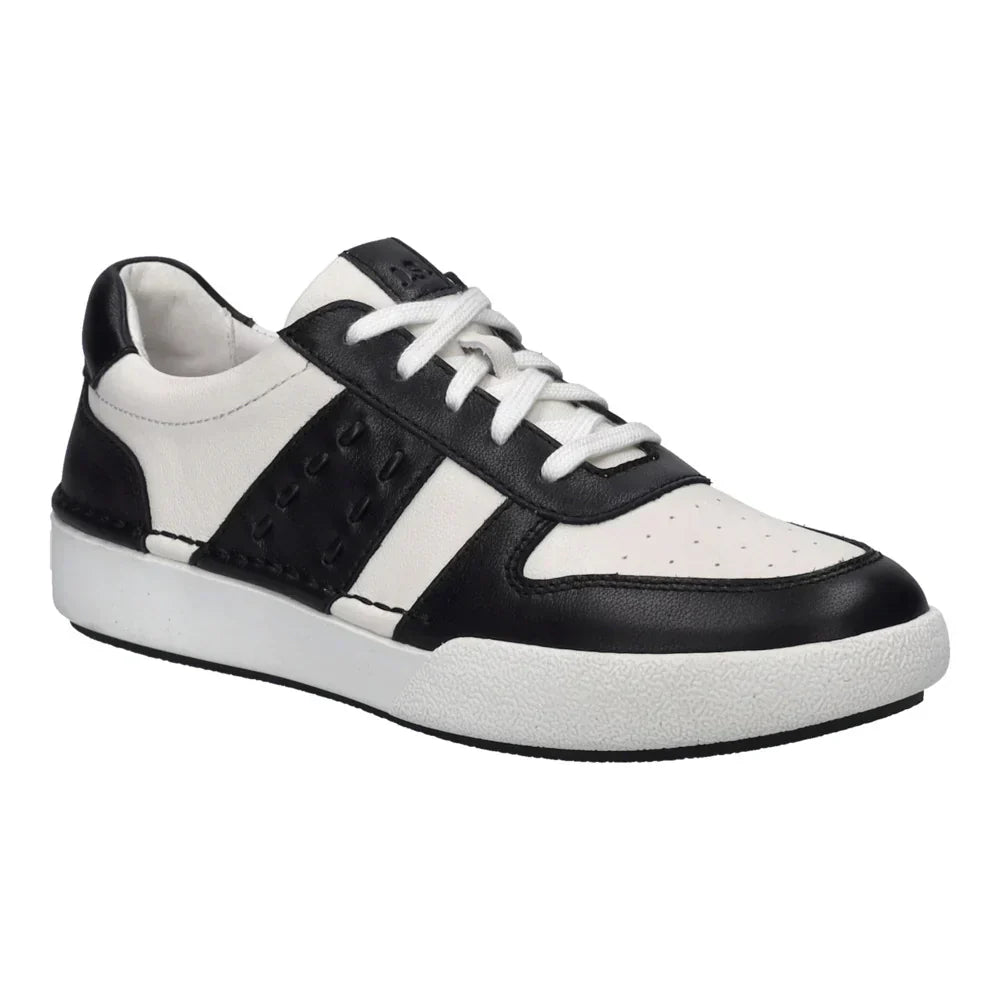 WOMEN'S JOSEF SEIBEL CLAIRE 27 | BLACK / WHITE LEATHER