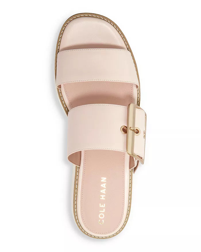 WOMEN'S COLE HAAN ØRIGINAL GRAND PLATFORM SLIDE | SANDOLLAR / IVORY
