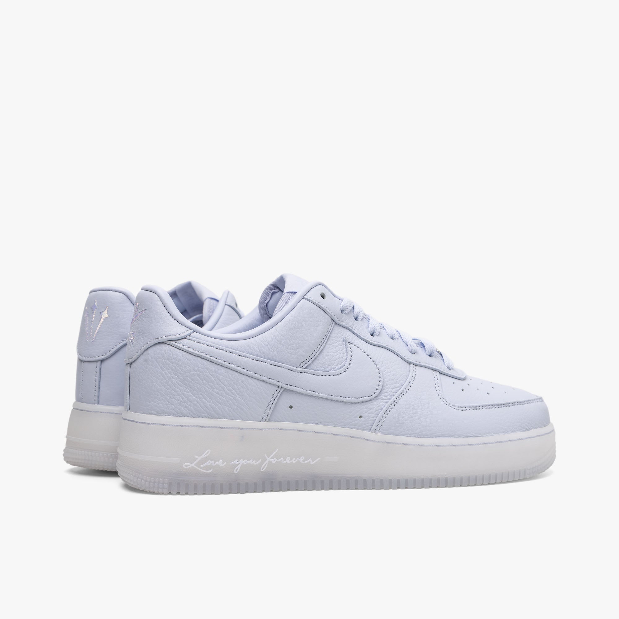 Nike NOCTA Air Force 1 Low SP Palest Purple / Cobalt Tint - Metallic Silver