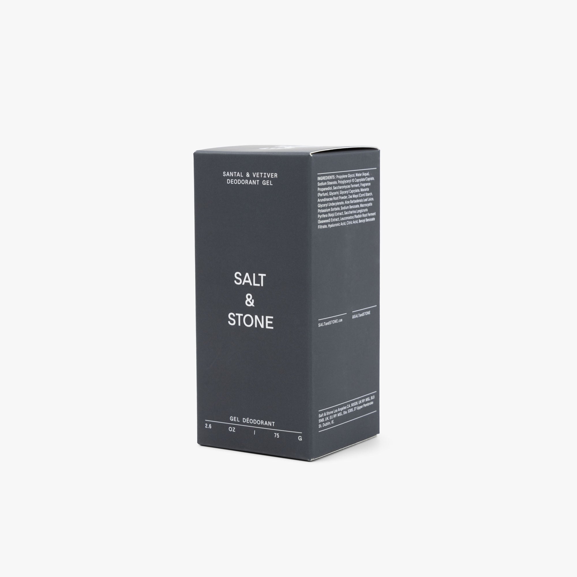 SALT & STONE Natural Deodorant / Santal & Vetiver