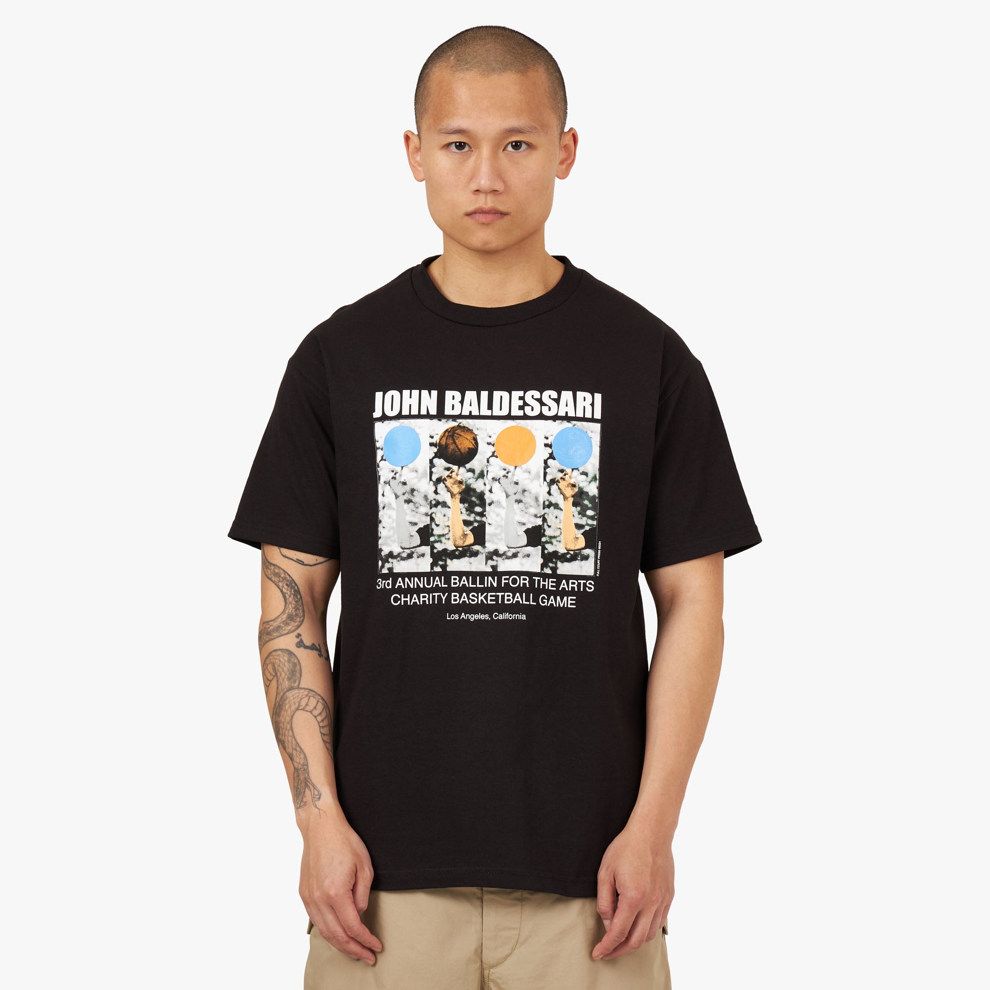Full Court Press Baldesarri T-shirt / Black