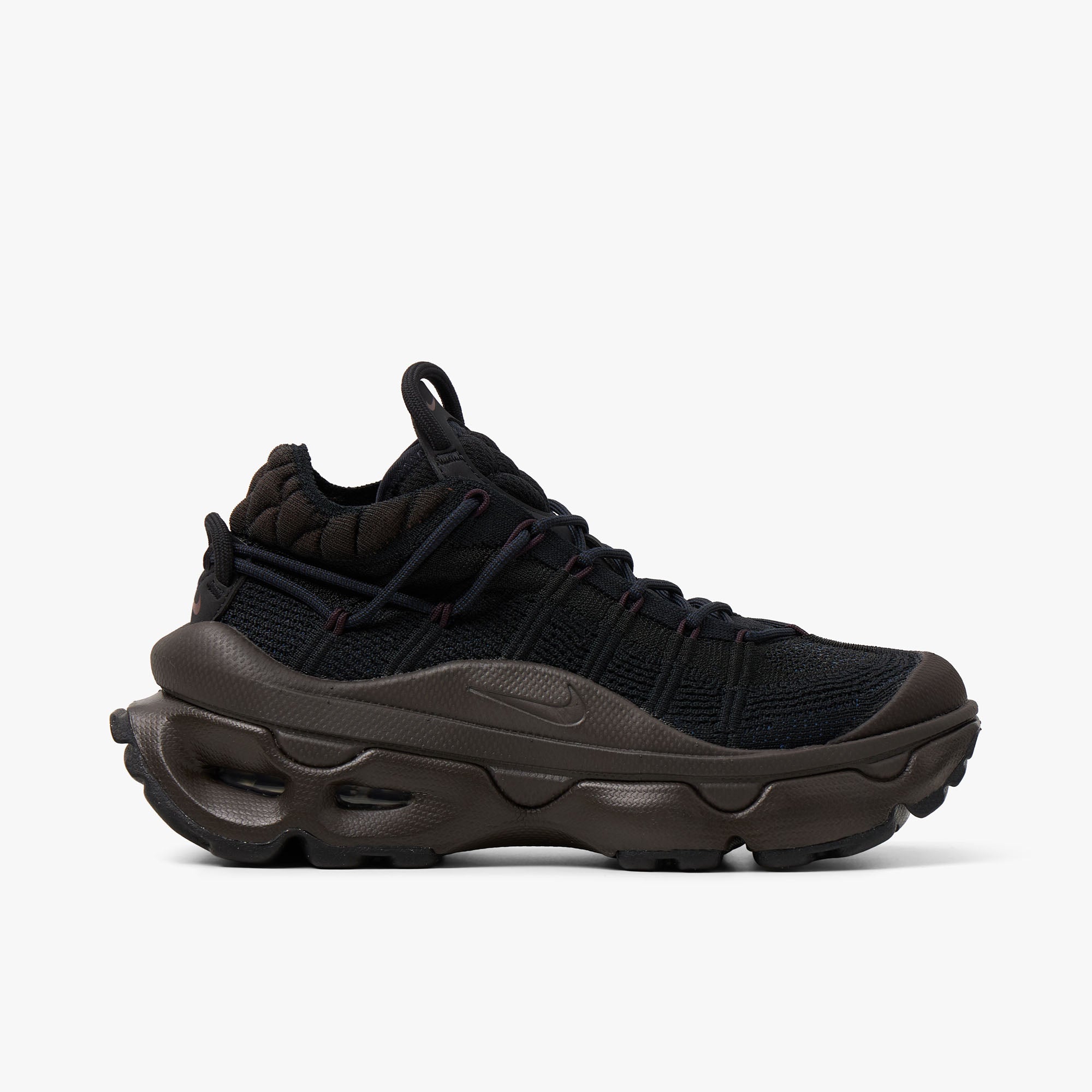 Nike Women's Air Max Flyknit Venture Black / Cacao Wow - Velvet Brown