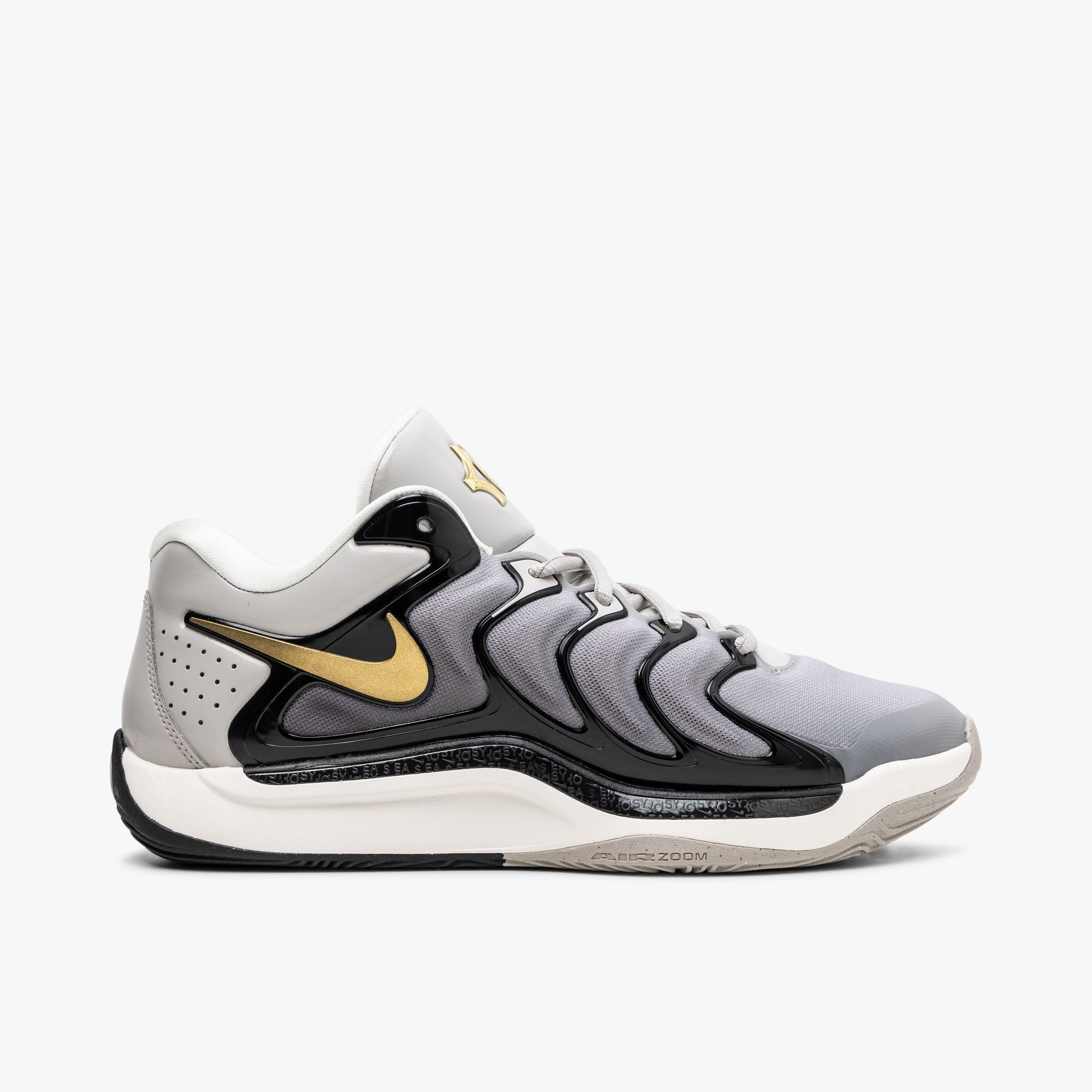 Nike KD17 Light Iron / Metallic Gold - Black - Sail