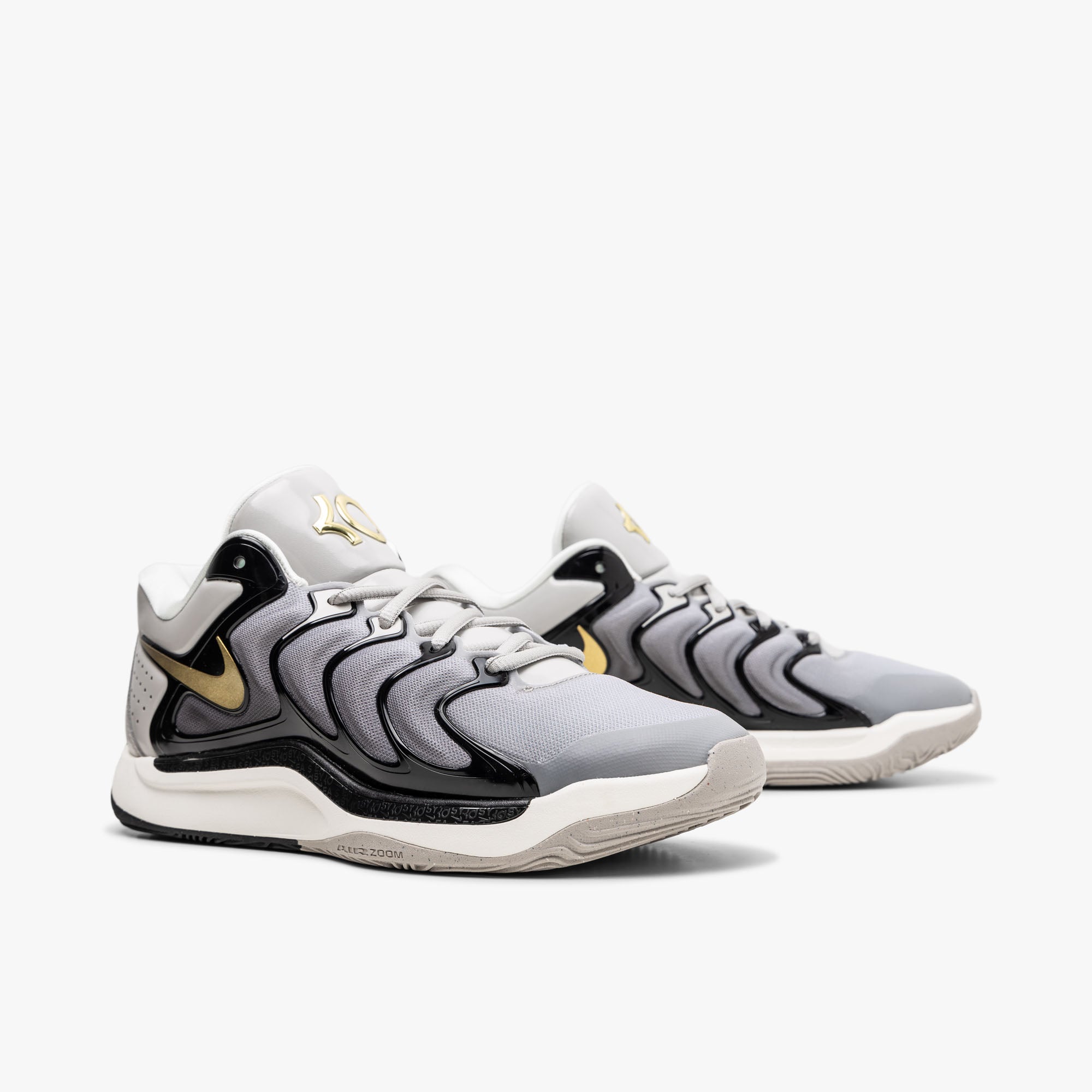 Nike KD17 Light Iron / Metallic Gold - Black - Sail
