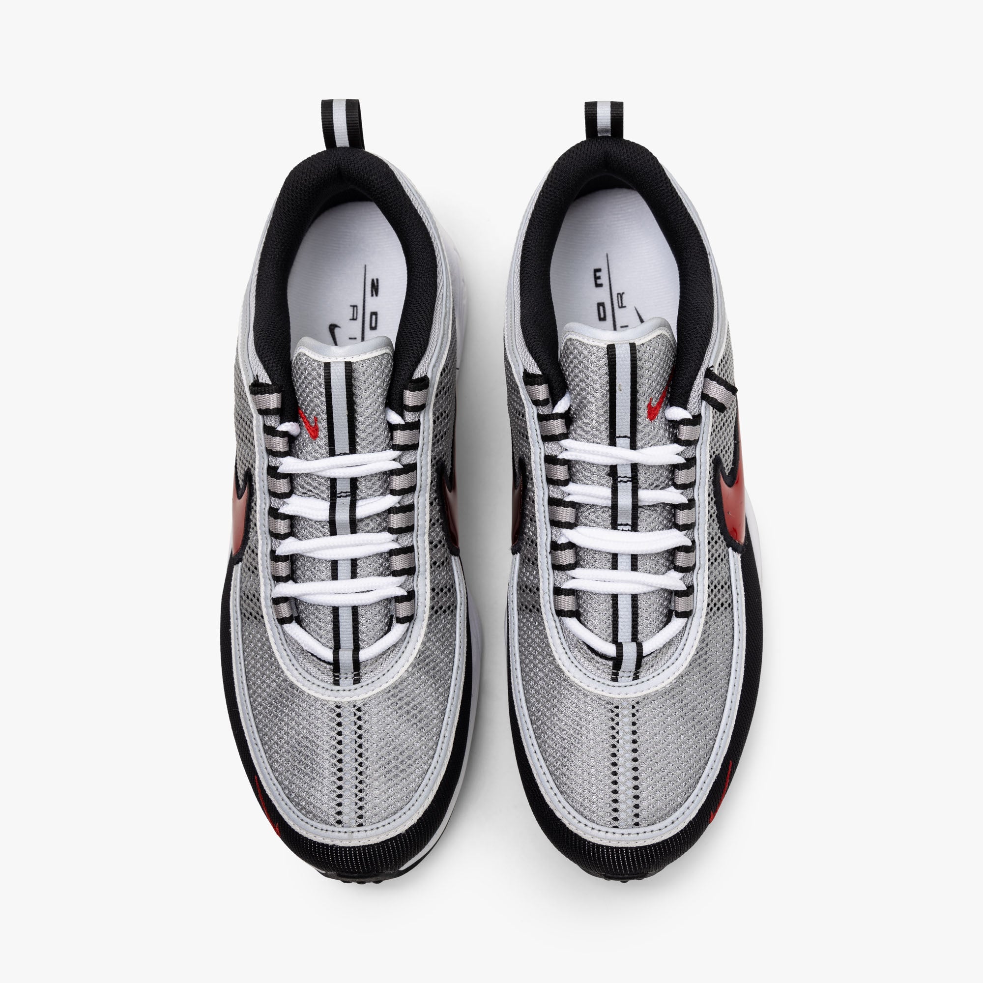 Nike Air Zoom Spiridon SP Metallic Silver / Sport Red