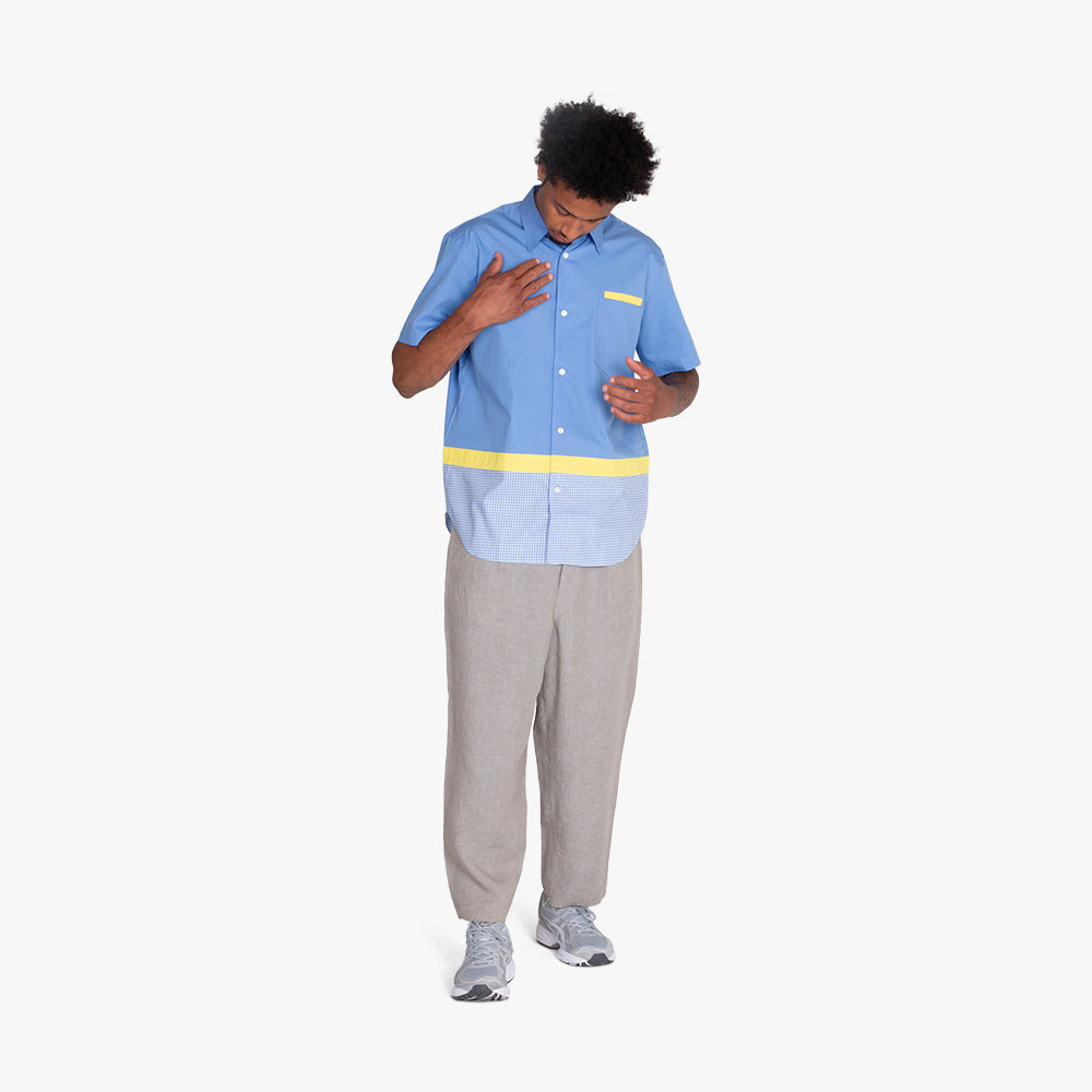 COMME des GARÇONS HOMME Button Up Shirt / Sax