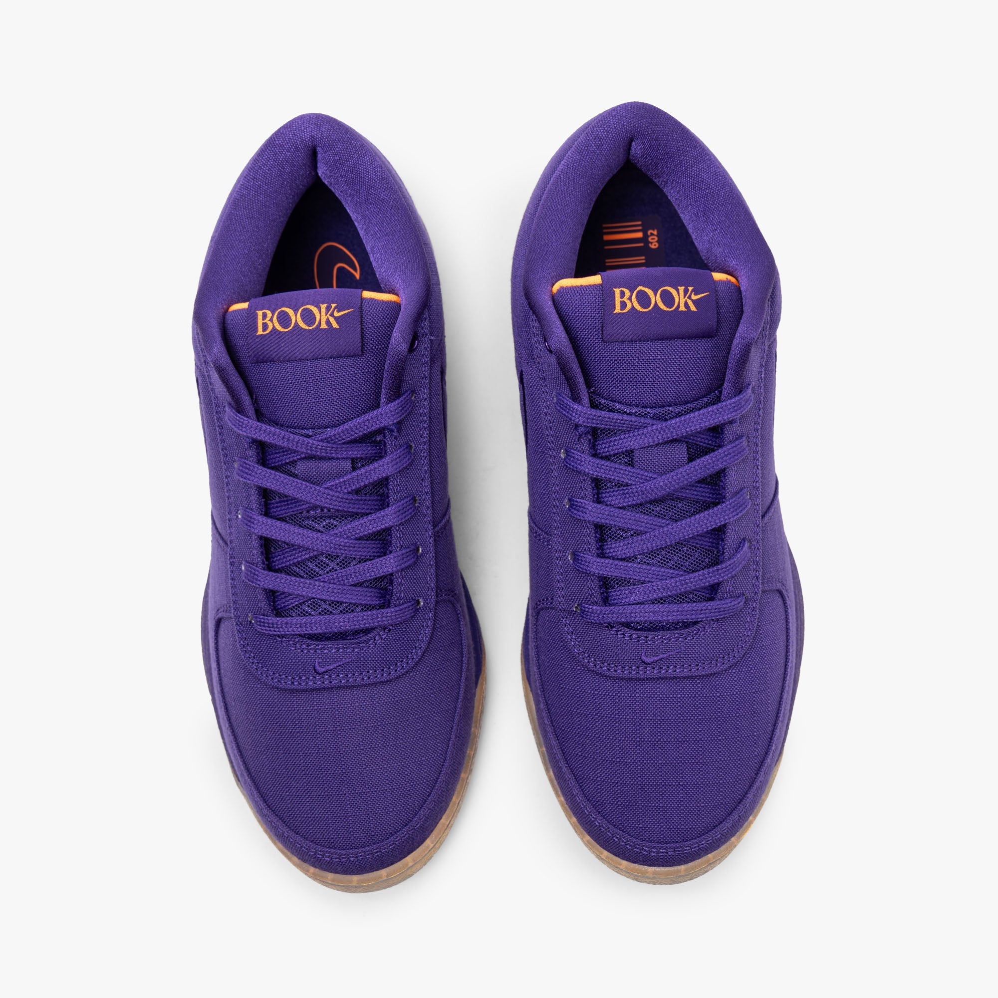 Nike Book 1 Court Purple / Total Orange - Taupe Grey