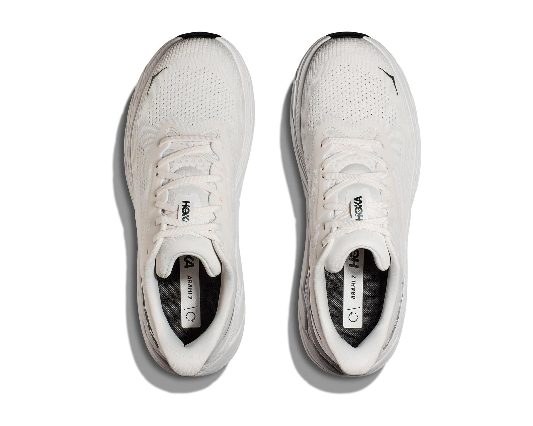 MEN'S HOKA ARAHI 7 | BLANC DE BLANC / STEEL WOOL