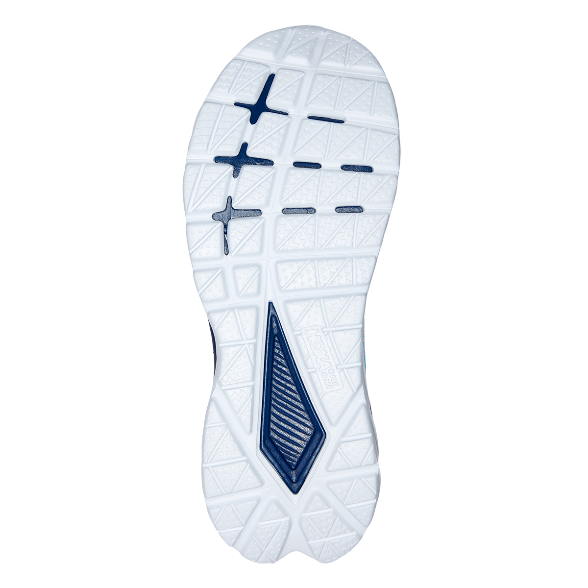 MEN'S HOKA MACH 5 | WHITE / SCUBA BLUE