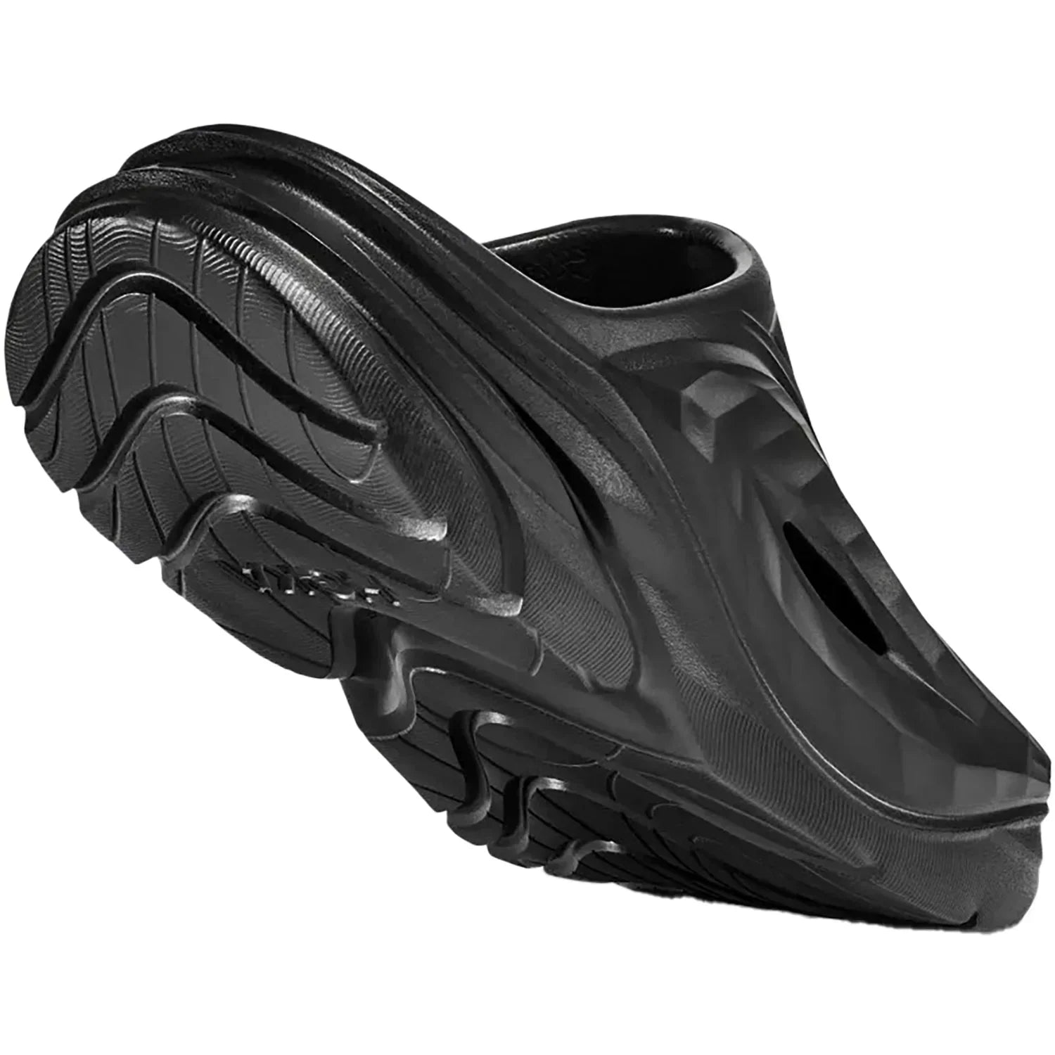 UNISEX HOKA ORA RECOVERY MULE | BLACK / BLACK