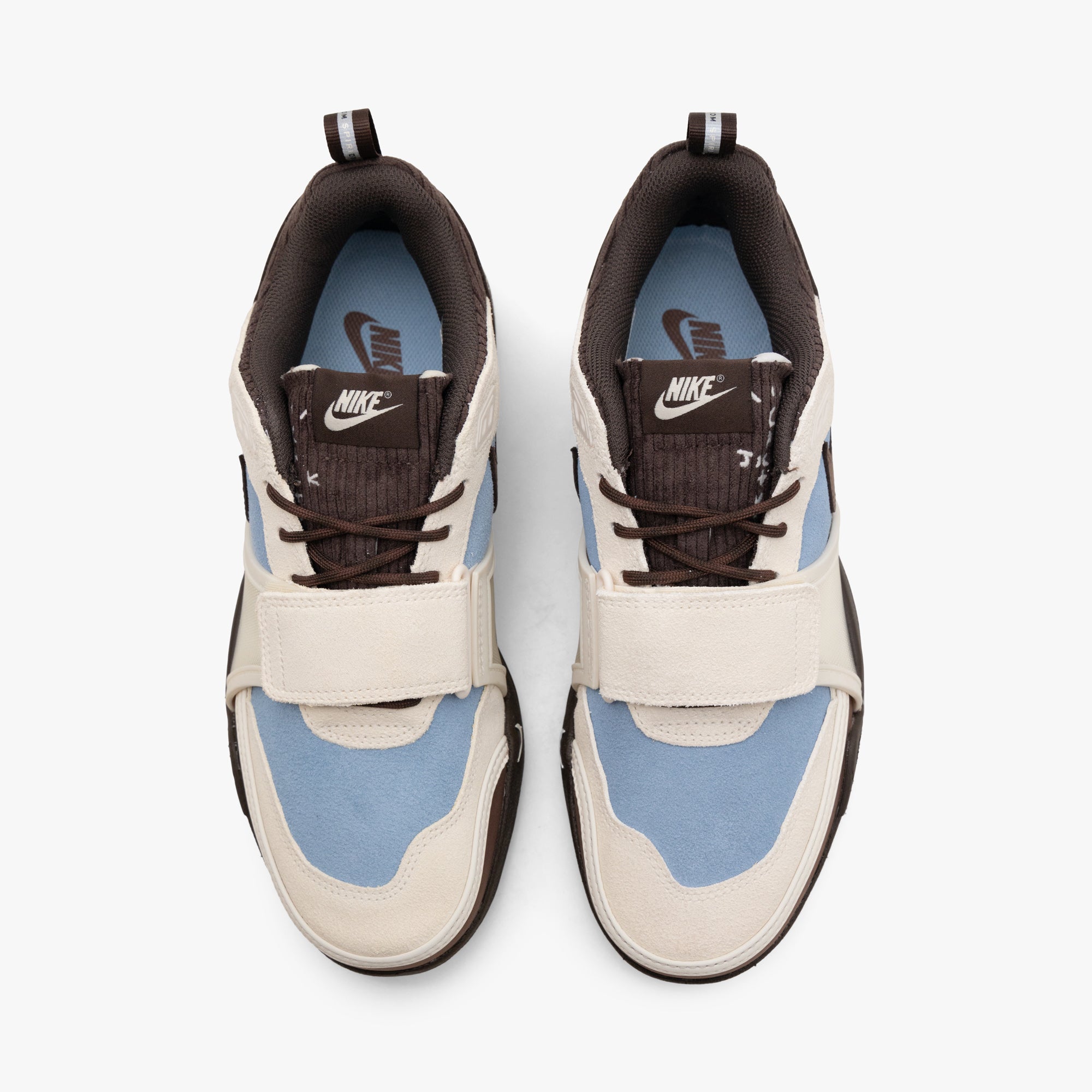 Nike x Travis Scott Zoom Field Jaxx Leche Blue / Baroque Brown - Ivory