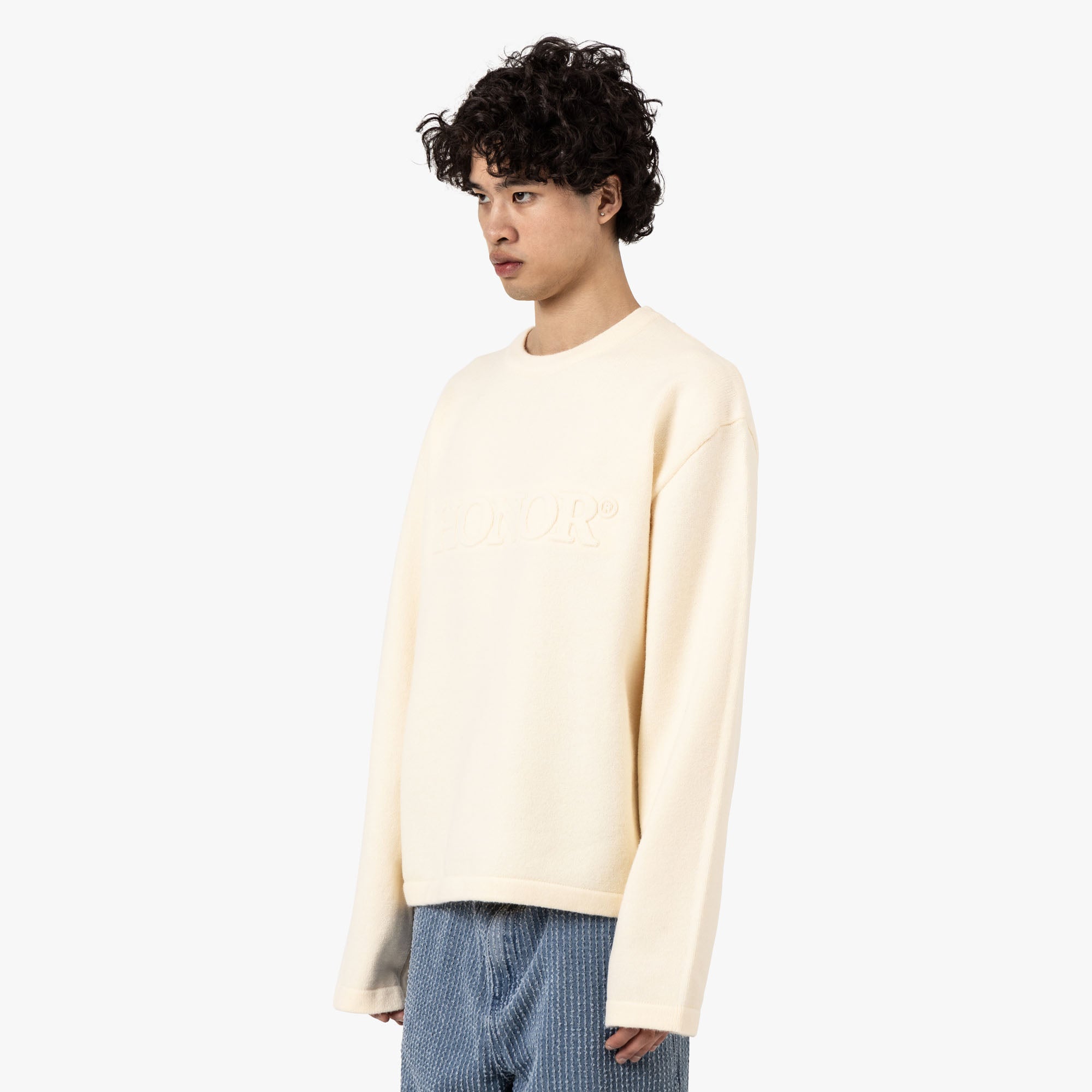 Honor The Gift Honor Knit Sweater Cream