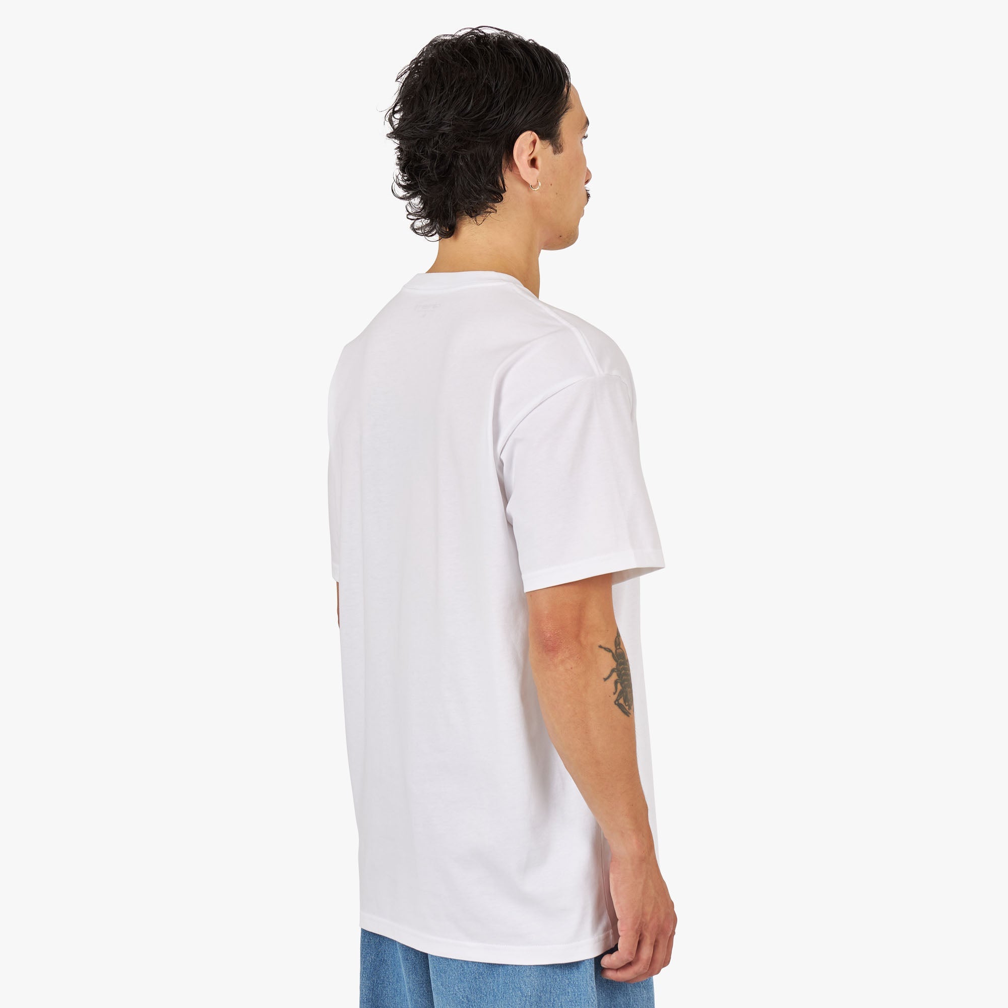 Carhartt WIP Chase T-shirt White / Gold