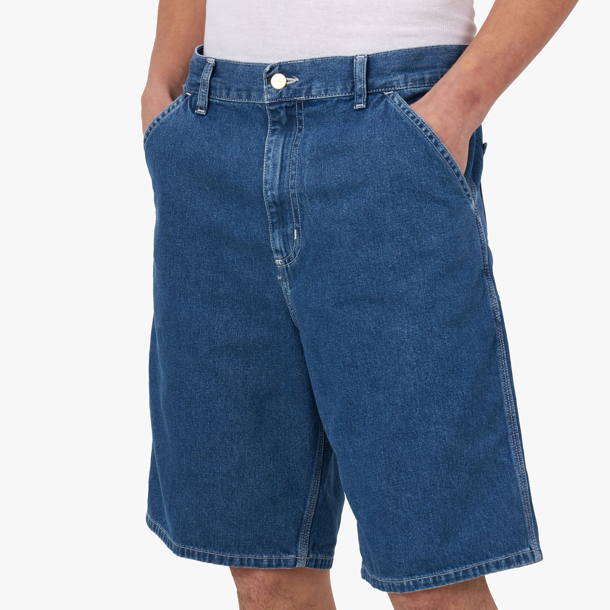 Carhartt WIP Simple Shorts / Blue Stone Washed