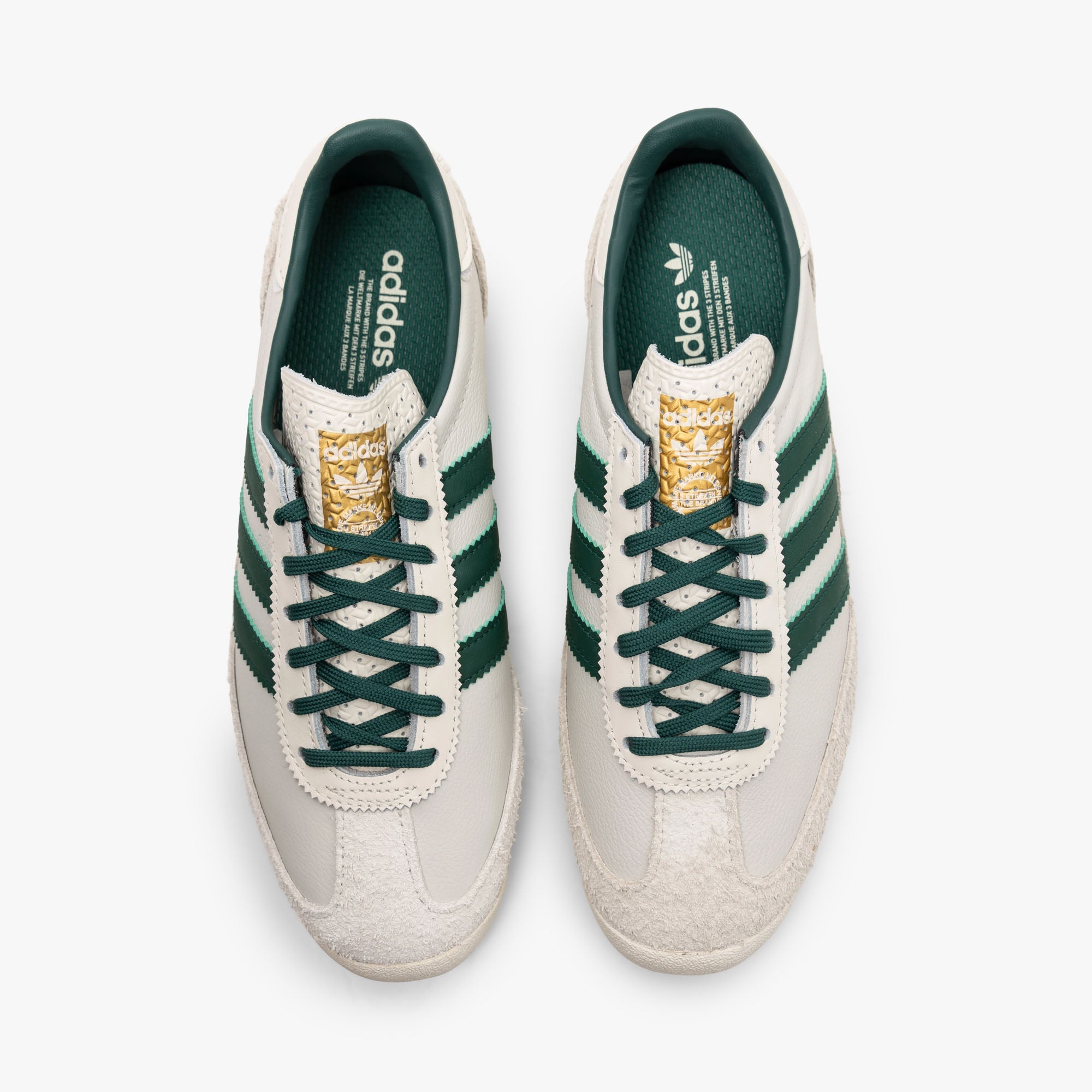 adidas Originals Women's SL 72 OG Off White / Collegiate Green - Orbit Grey