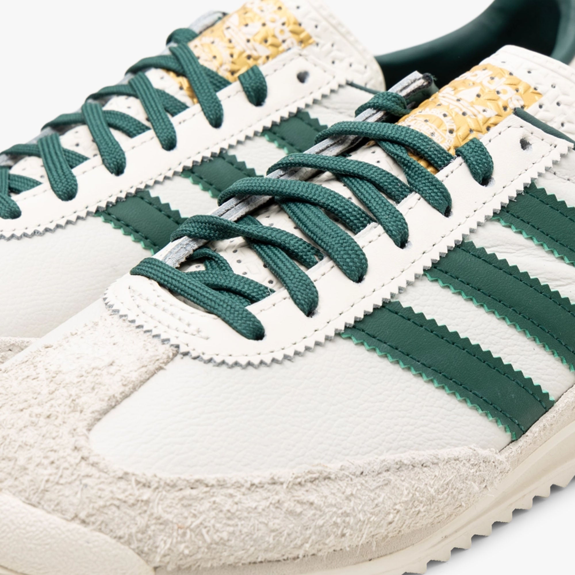 adidas Originals Women's SL 72 OG Off White / Collegiate Green - Orbit Grey