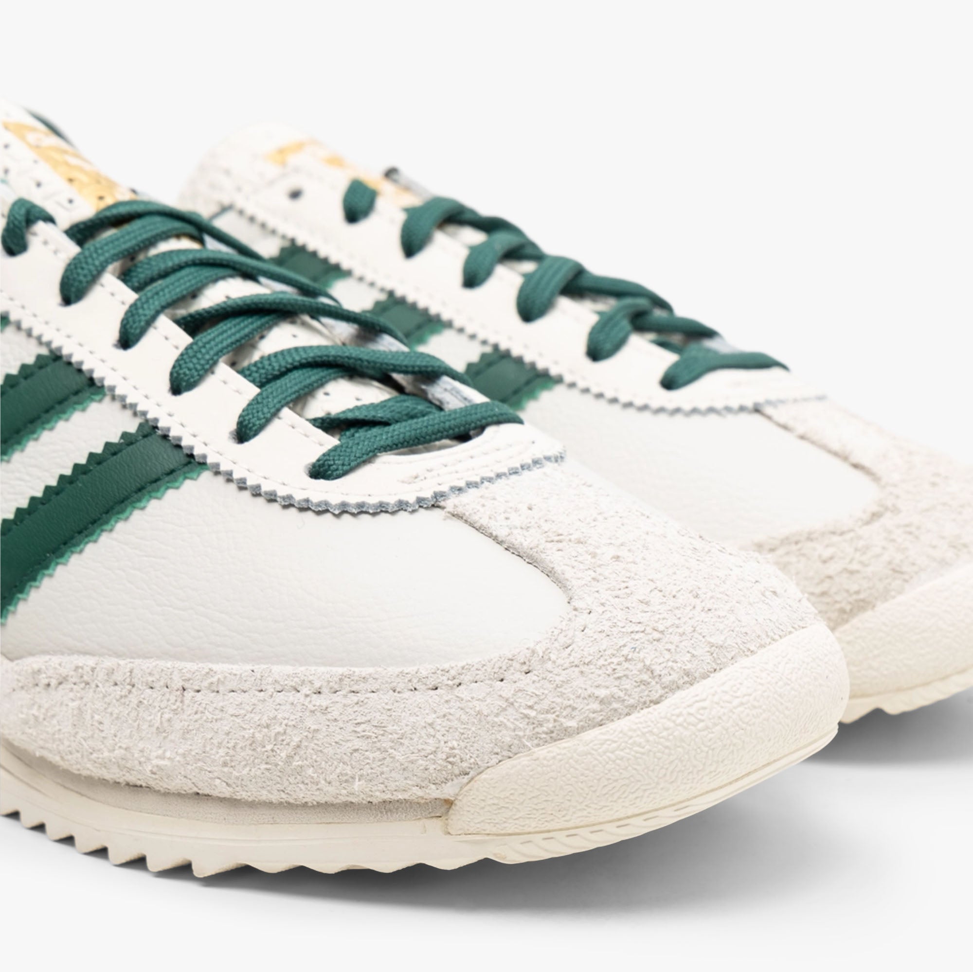 adidas Originals Women's SL 72 OG Off White / Collegiate Green - Orbit Grey