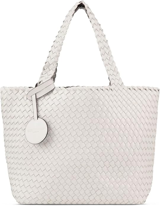 WOMEN'S ILSE JACOBSEN HANDBAG | WHITE / SILVER