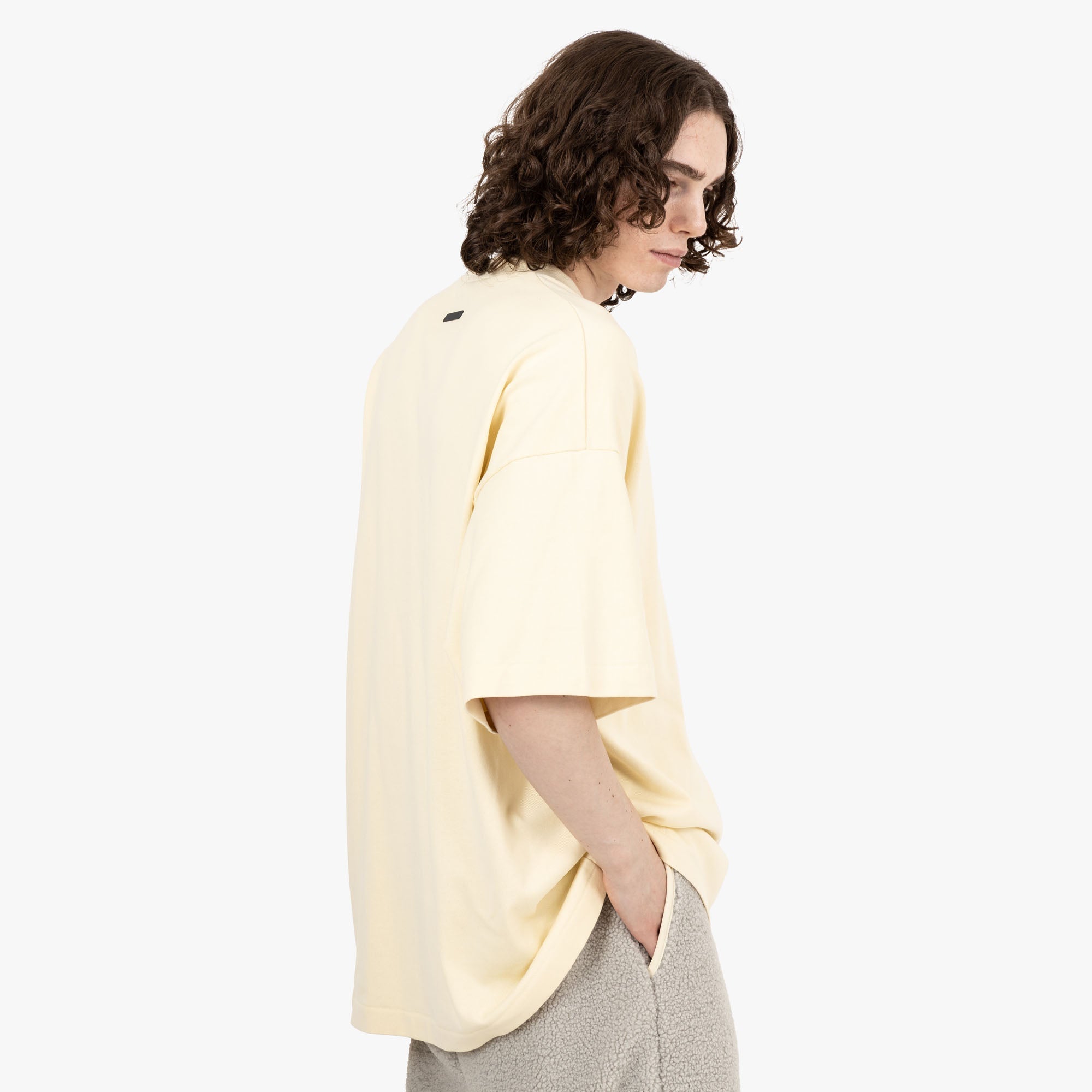 adidas X Fear Of God Athletics V Neck Tee Pale / Yellow