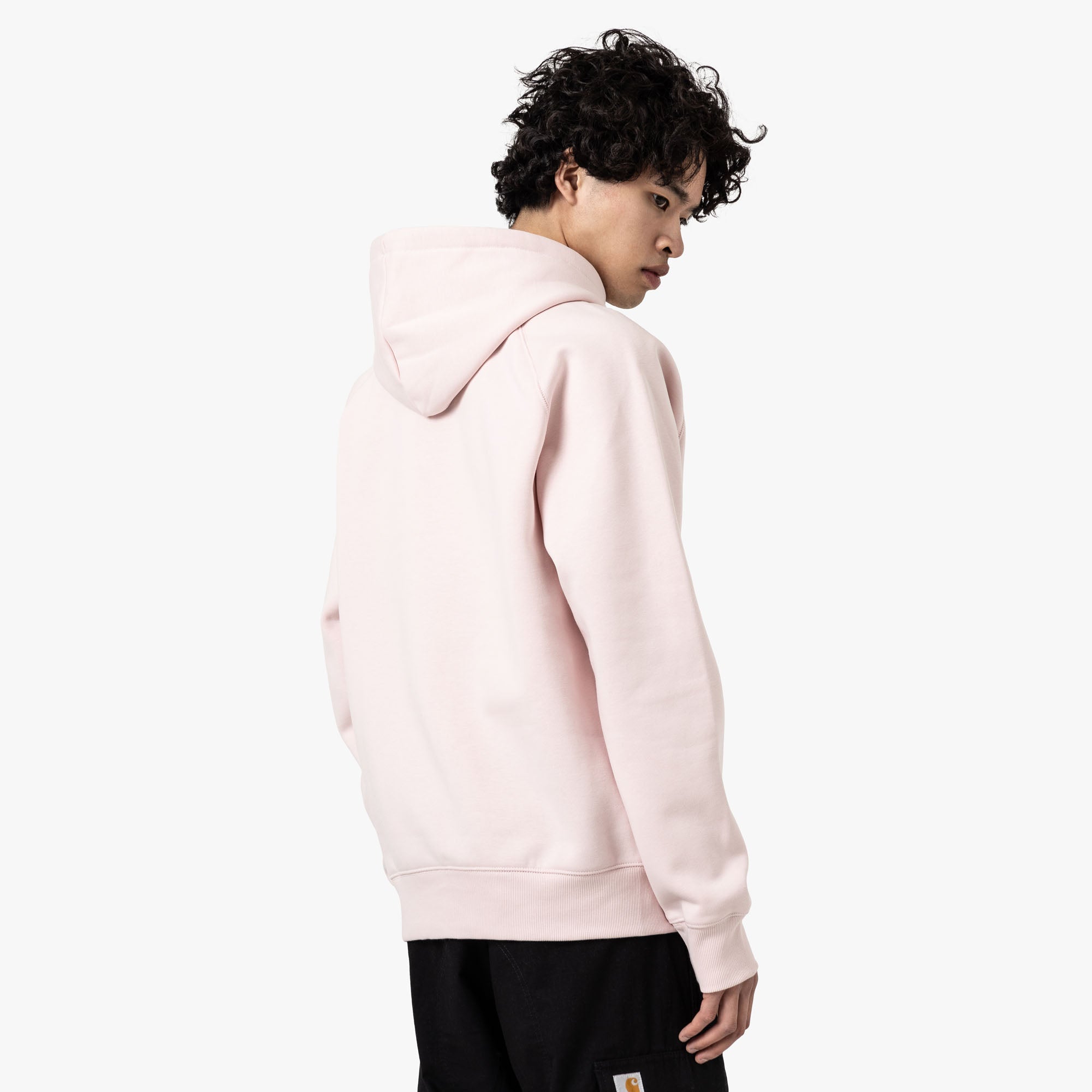 Carhartt WIP Chase Hooded Sweatshirt / Air Pink