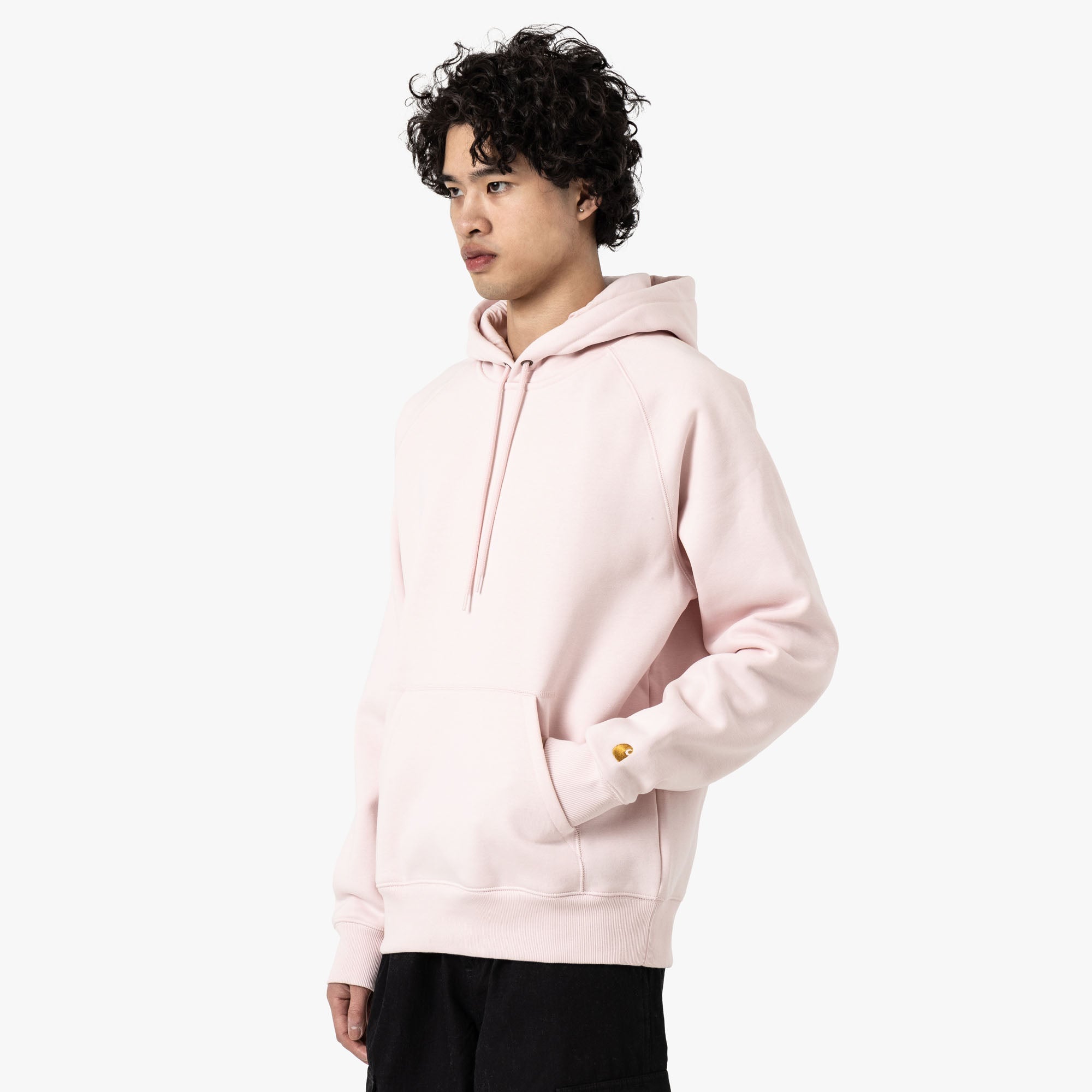 Carhartt WIP Chase Hooded Sweatshirt / Air Pink