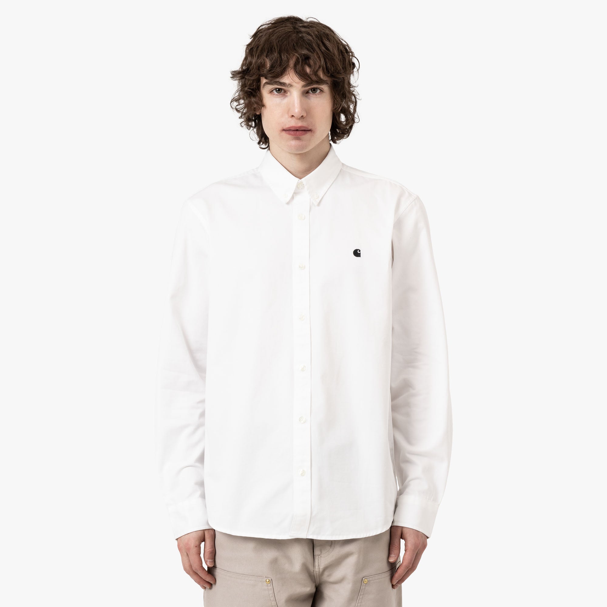 Carhartt WIP Madison Shirt White / Black