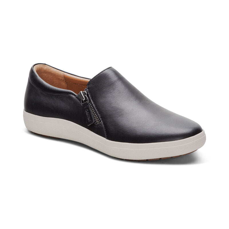 WOMEN'S AETREX JENNA SLIP-ON | BLACK