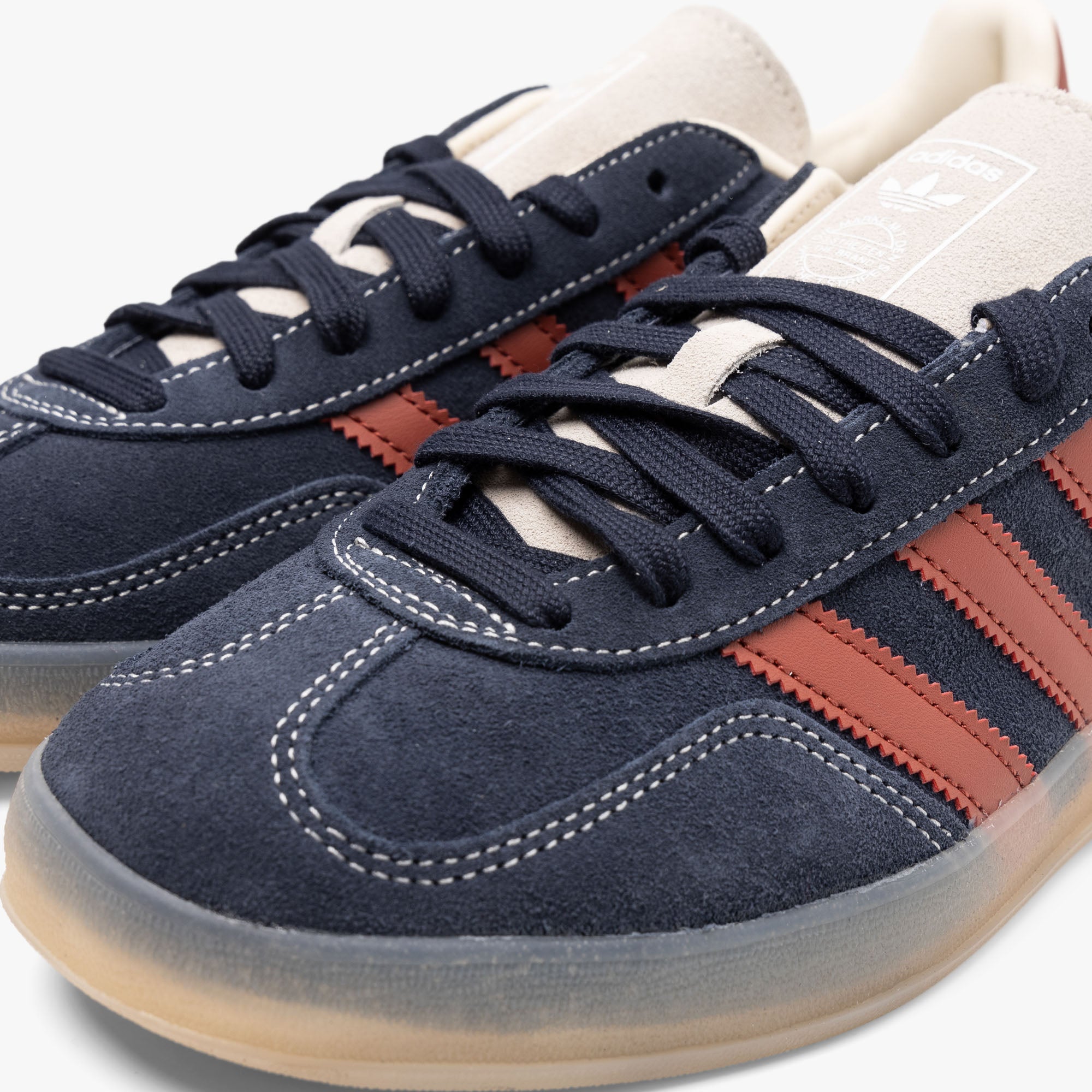 adidas Originals Gazelle Indoor Legend Ink / Preloved Ruby - Wonder White