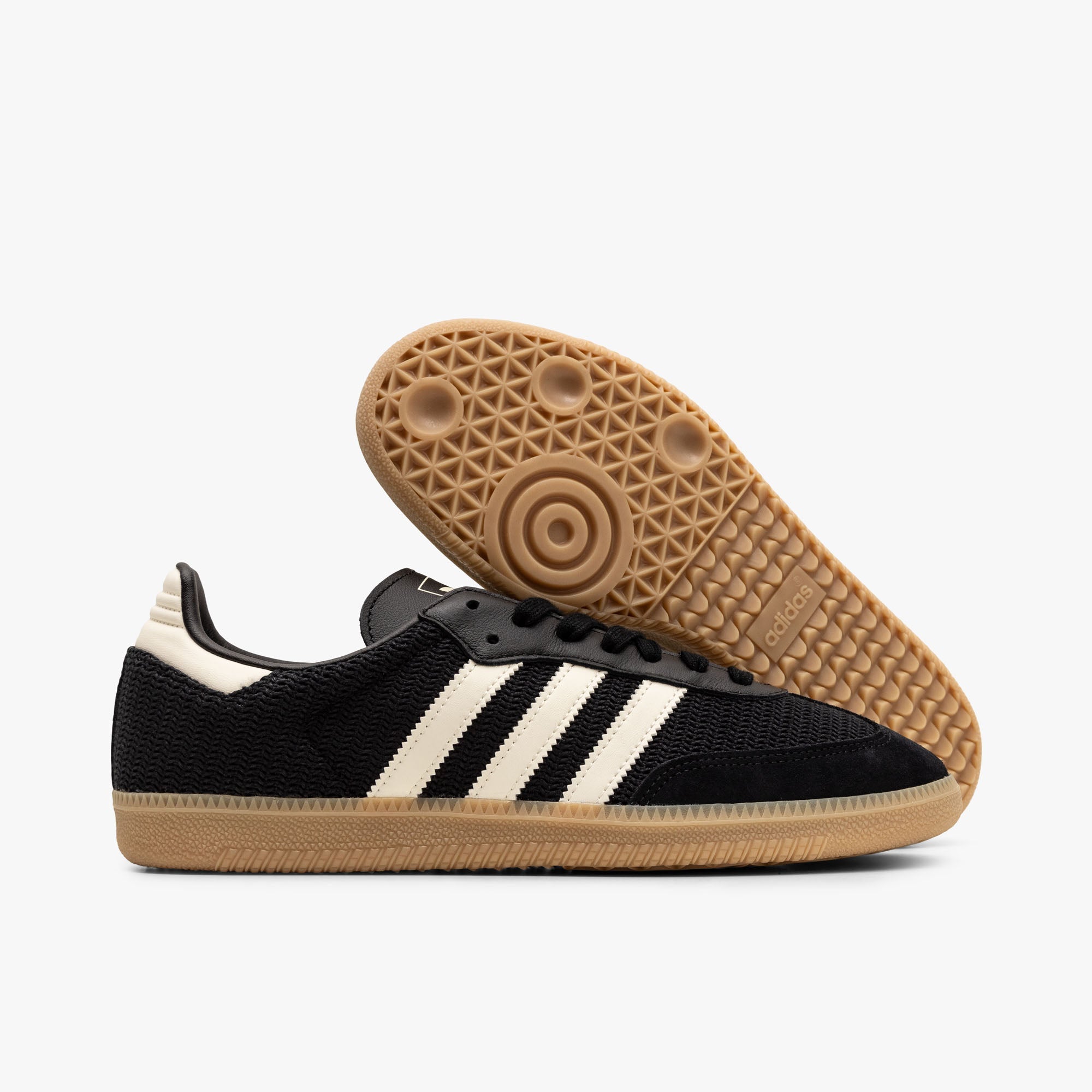 adidas Originals Samba OG Core Black / Cream White - Magic Beige