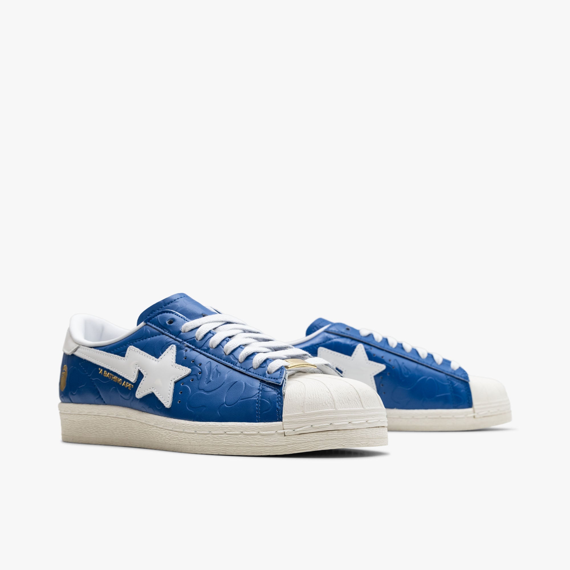 adidas Originals x BAPE Superstar BAPE Blue / Footwear White - Off White
